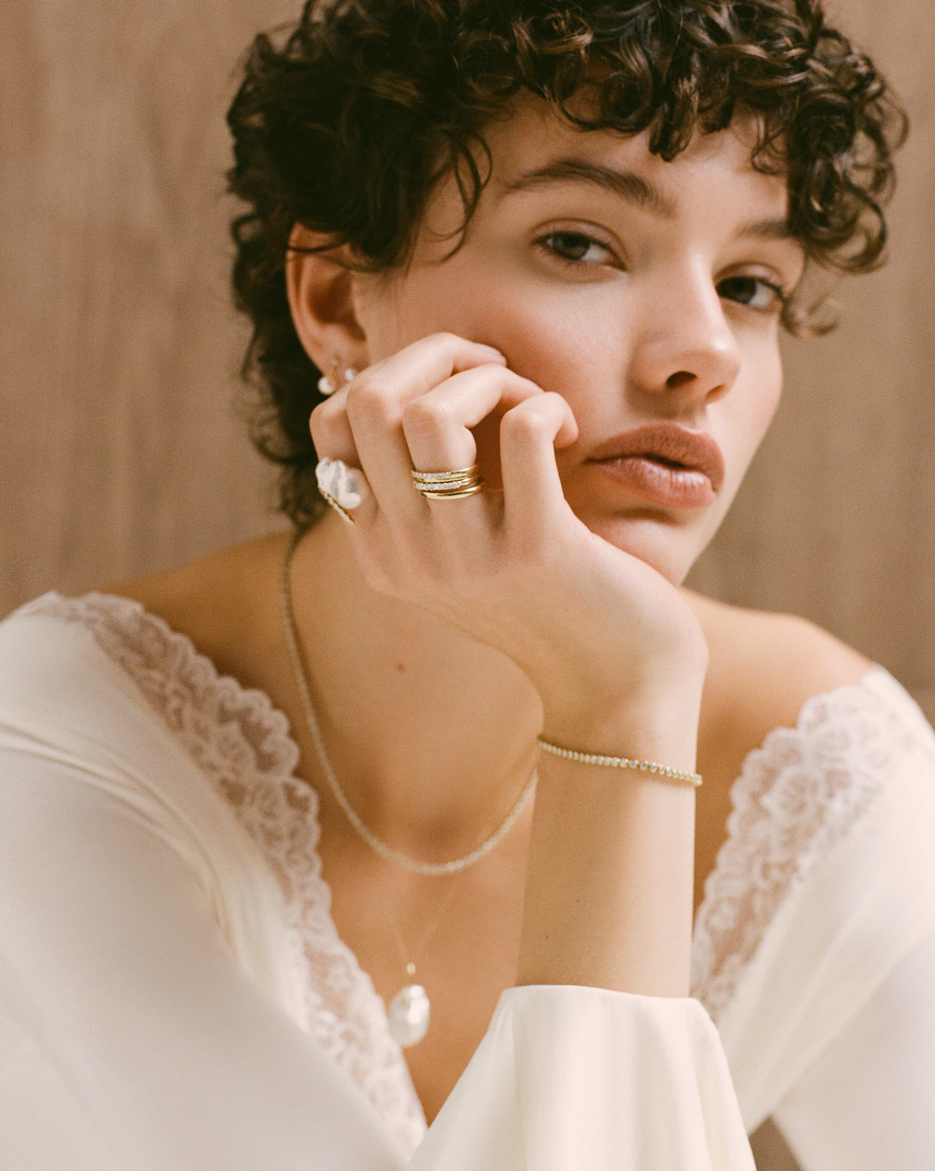 Lab-Grown Diamond Tennis Bracelet