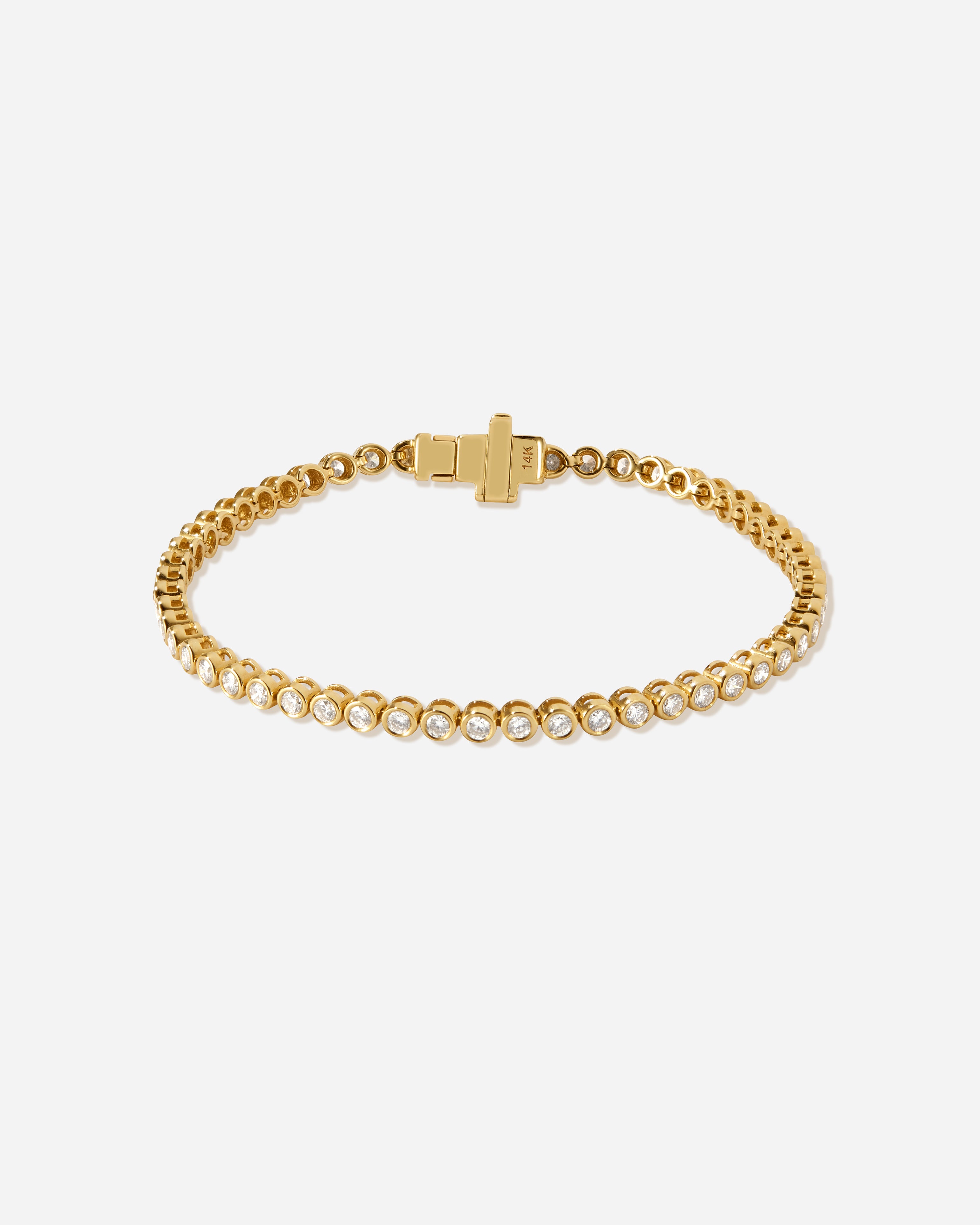 Lab-Grown Diamond Tennis Bracelet