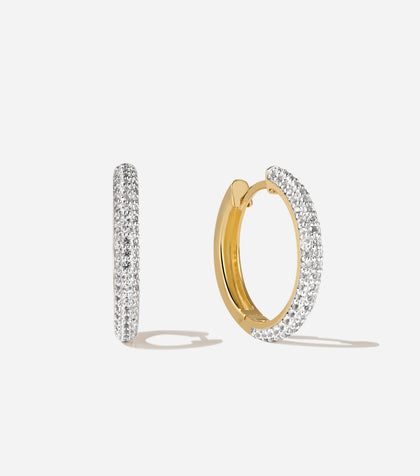 Aura Large Hoops