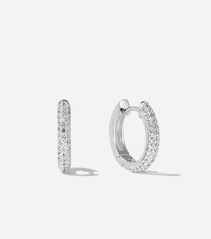 Aura Medium Hoops