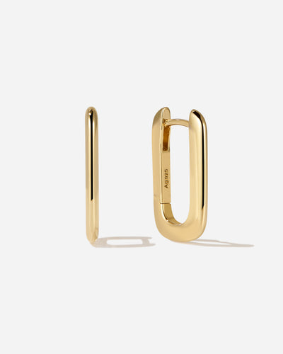 Vicenza Slim Large Hoops