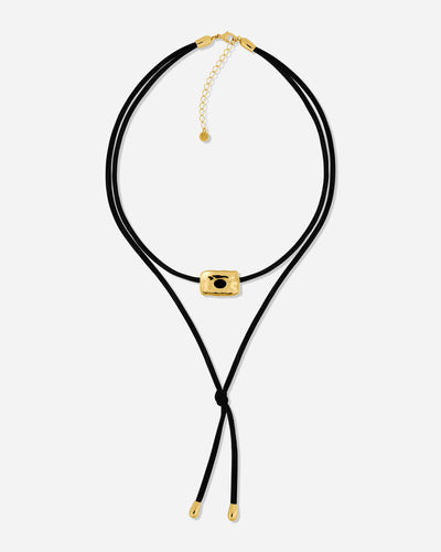 Trevi Onyx Cord Necklace