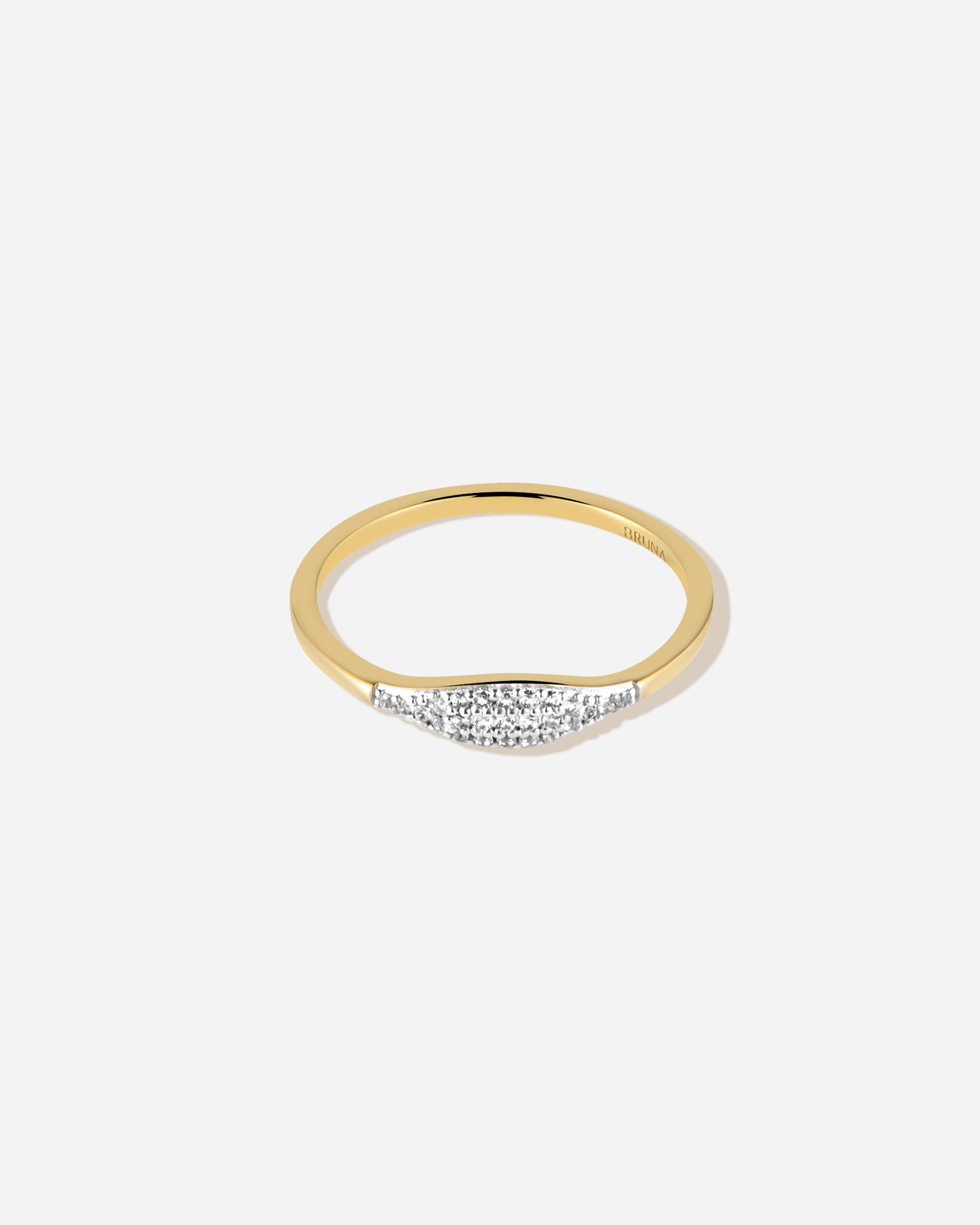 Occhio 14k Gold Ring