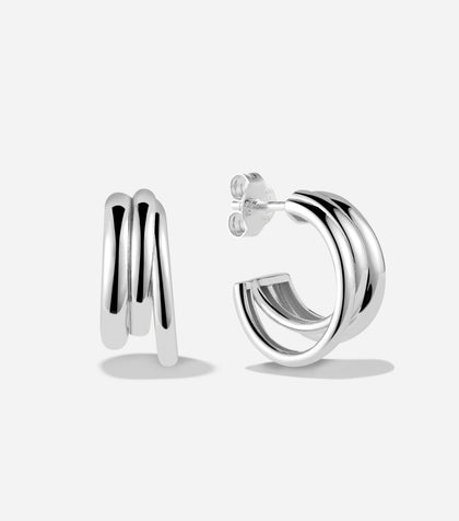 Triolo Medium Hoops