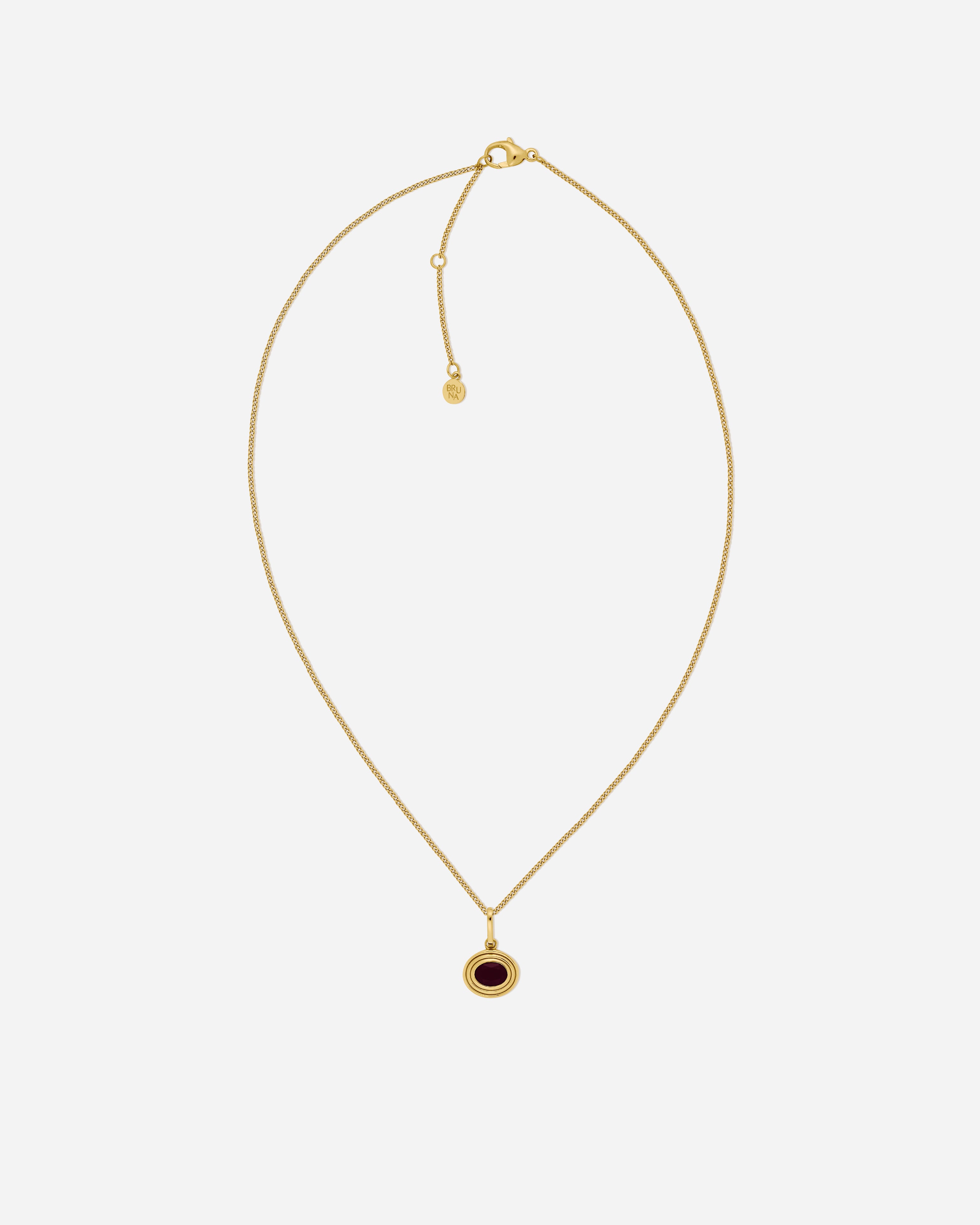 Procida Garnet Necklace