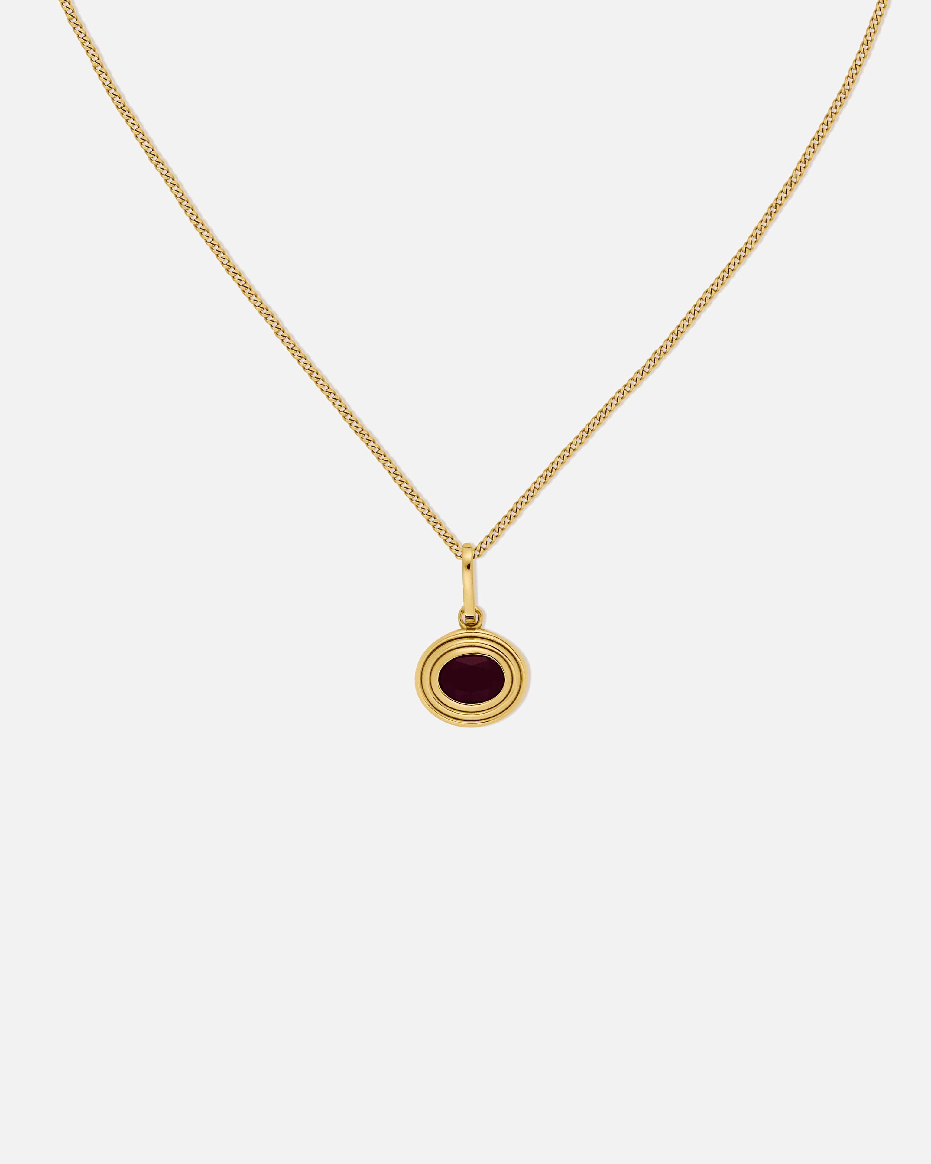 Procida Garnet Necklace