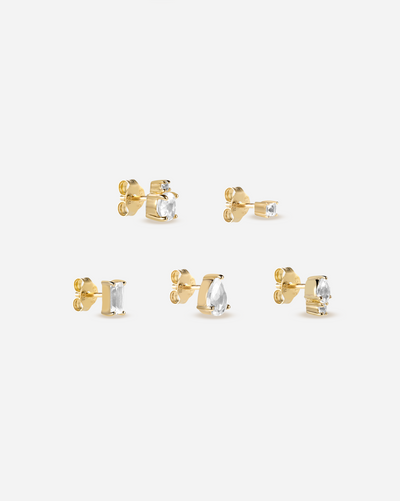 Mesola Topaz Earrings Set
