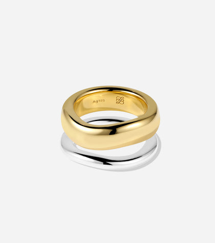Casella Duo Ring Set