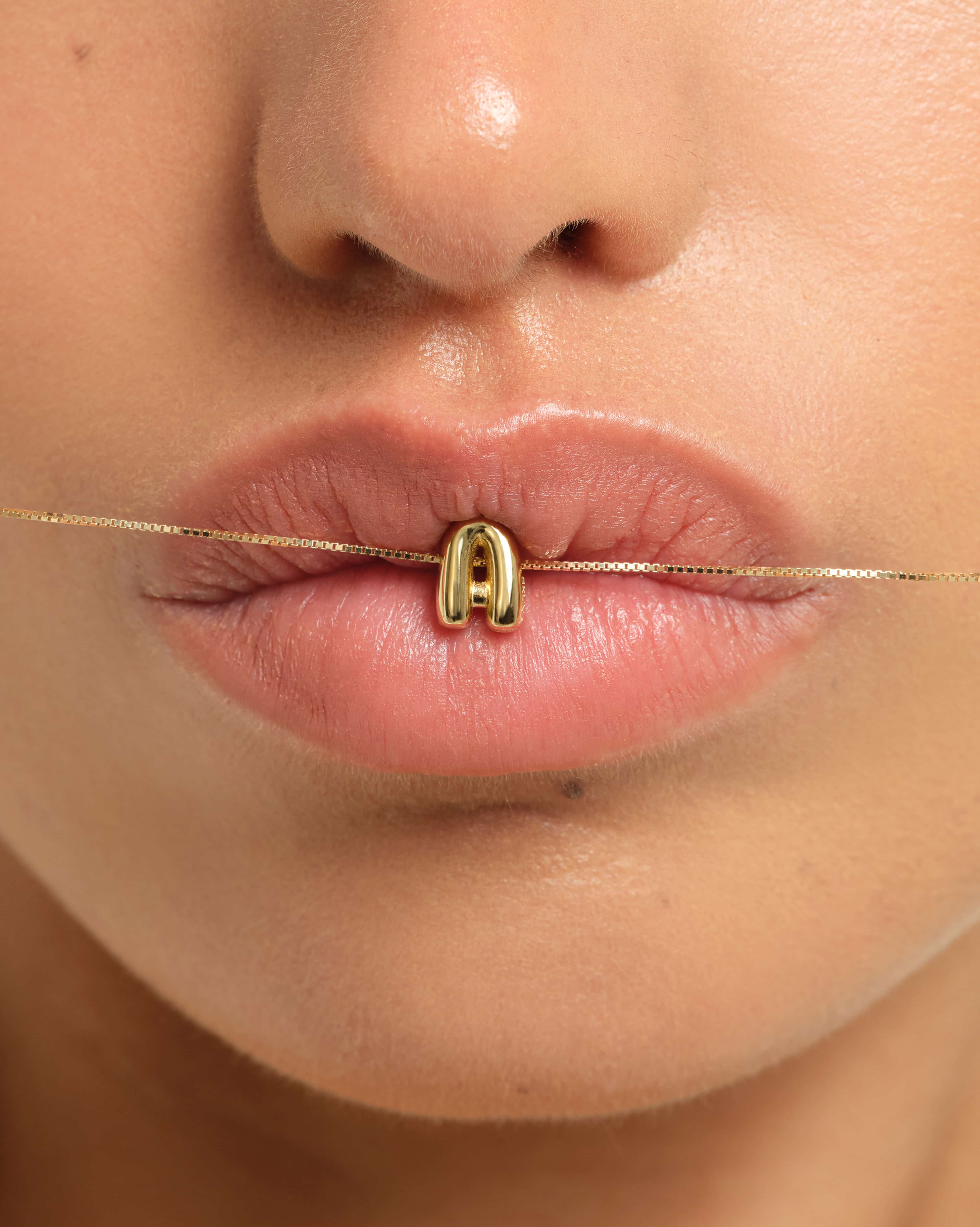 Bubble Letter Click Charm