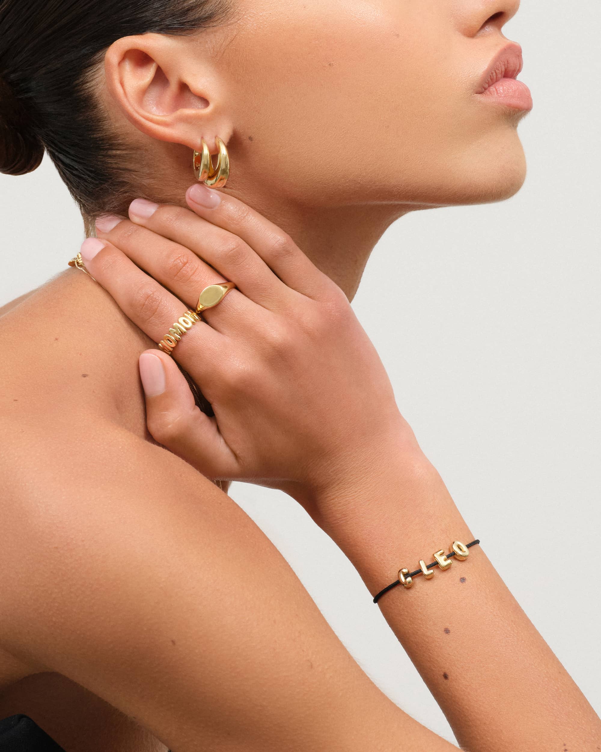 Bubble Letter Click Charm