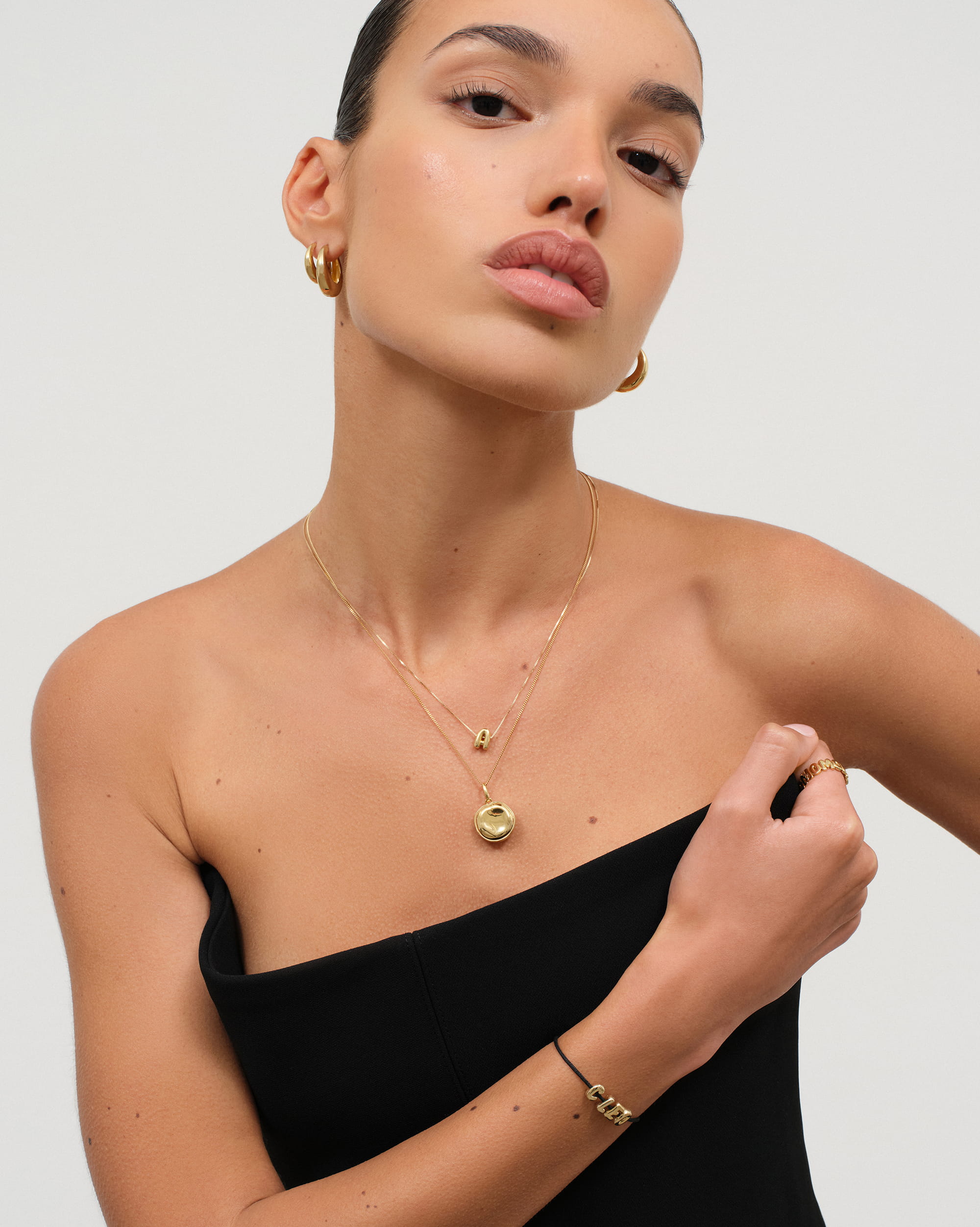 Bubble Letter Click Charm