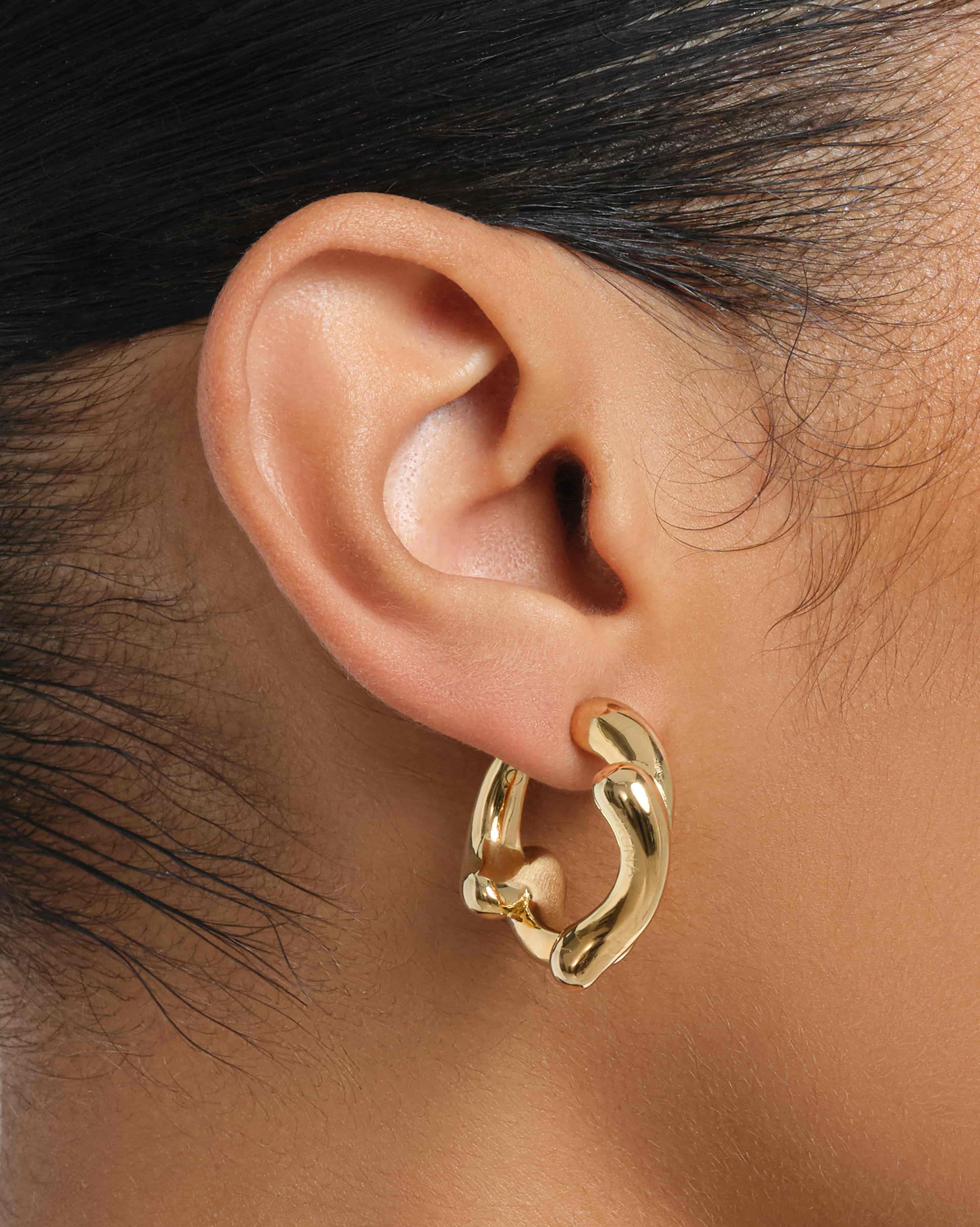 Cantal Large Hoops