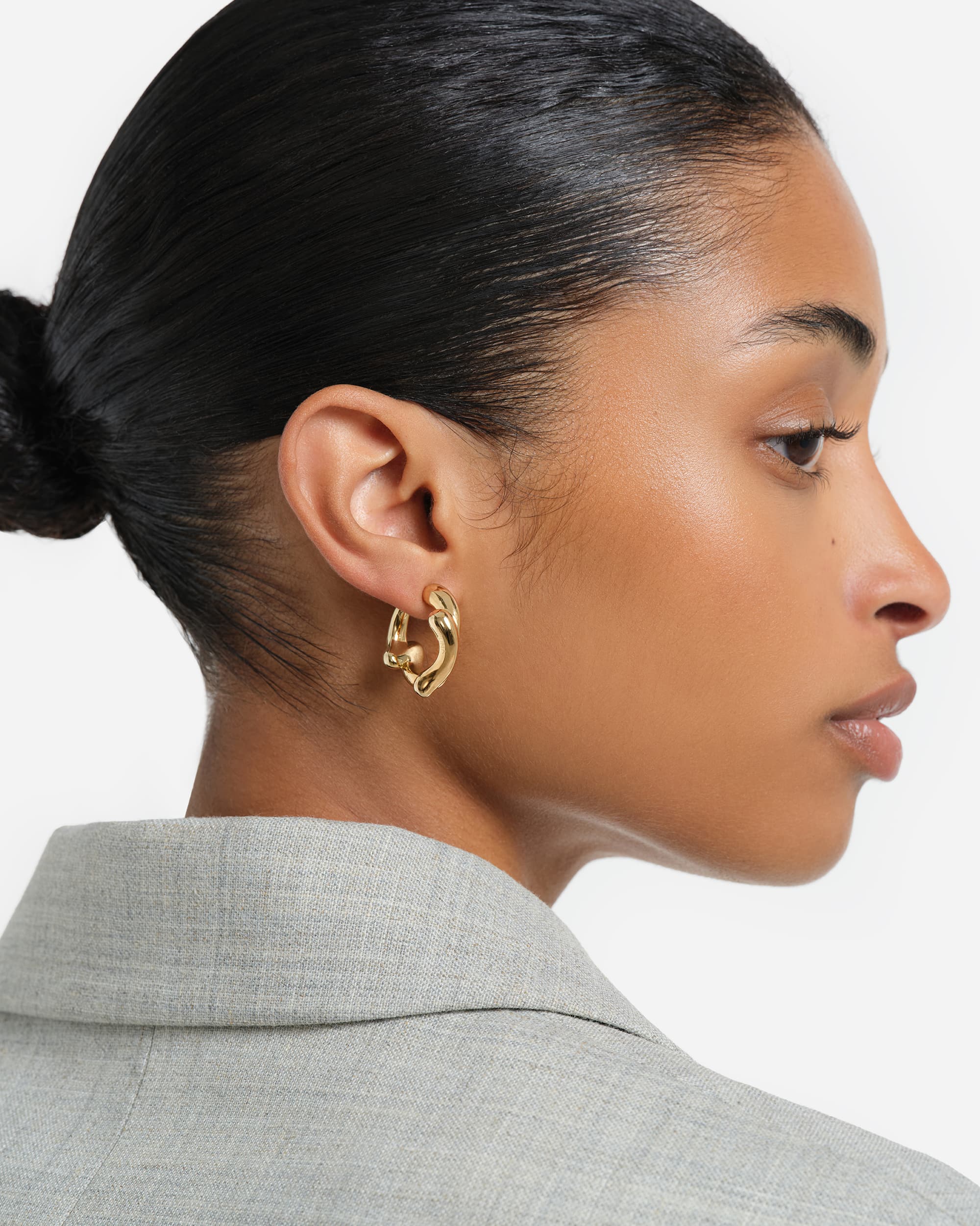 Cantal Large Hoops