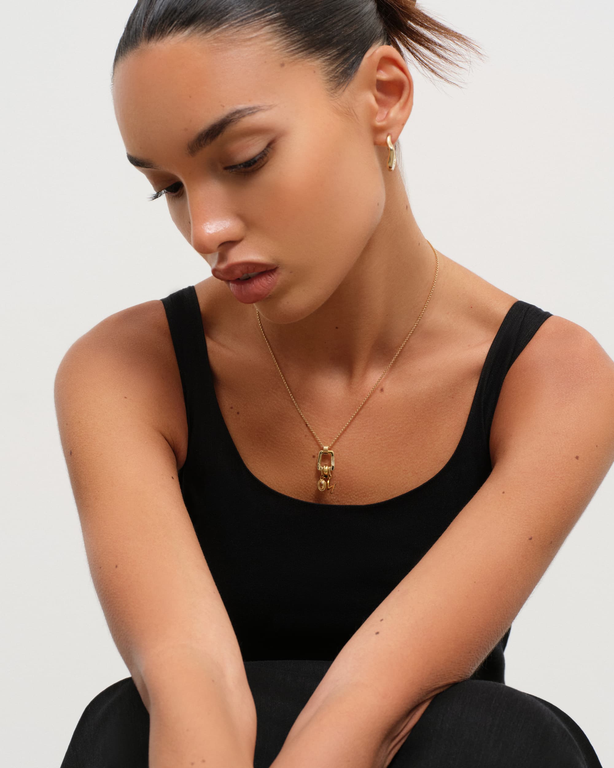 Chaumont Charm Clasp Necklace