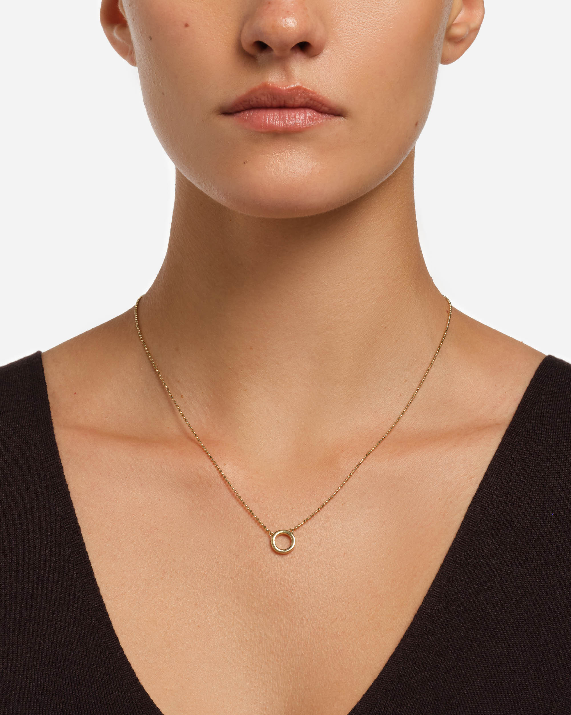 Delphi Charm Clasp Necklace