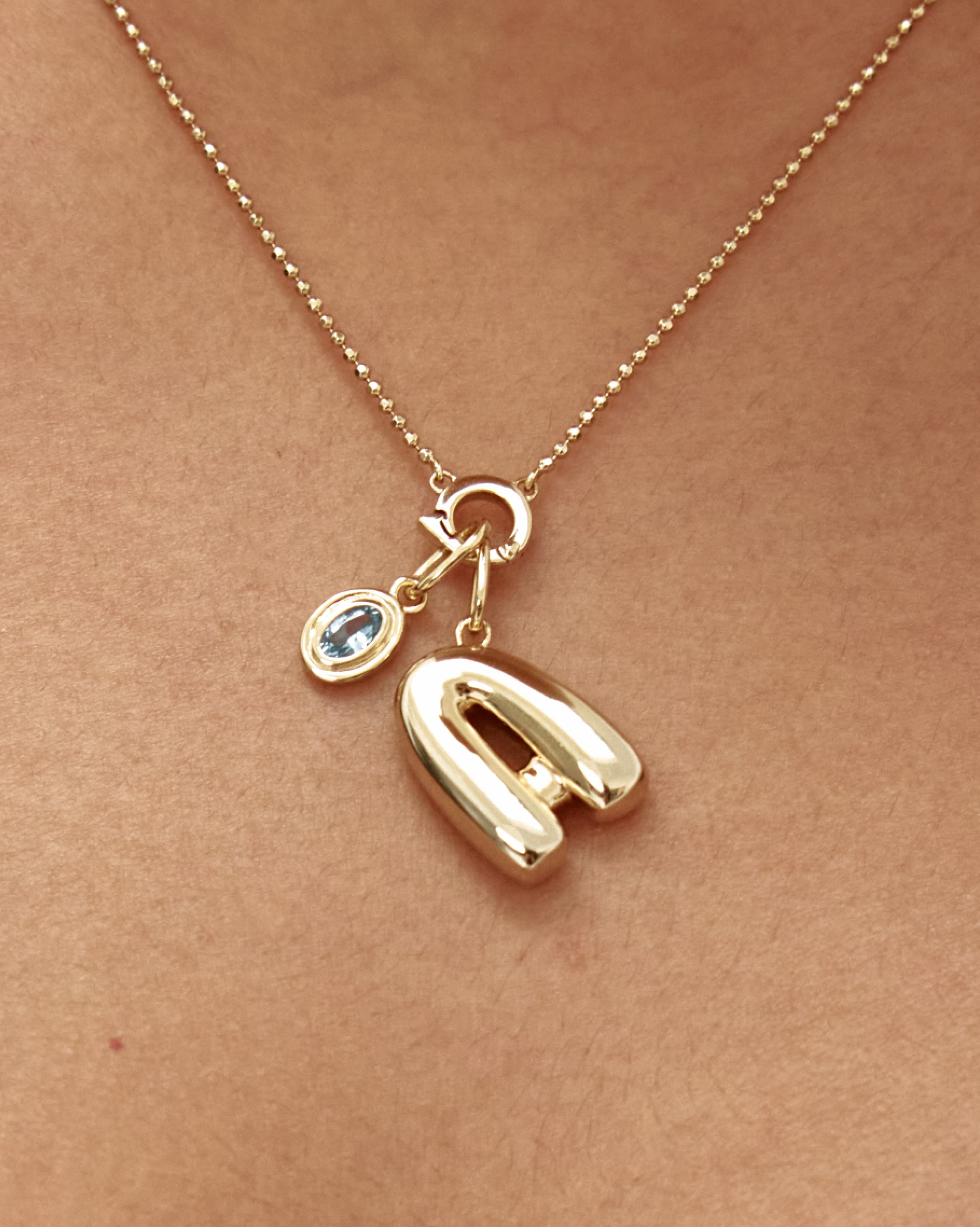 Delphi Charm Clasp Necklace