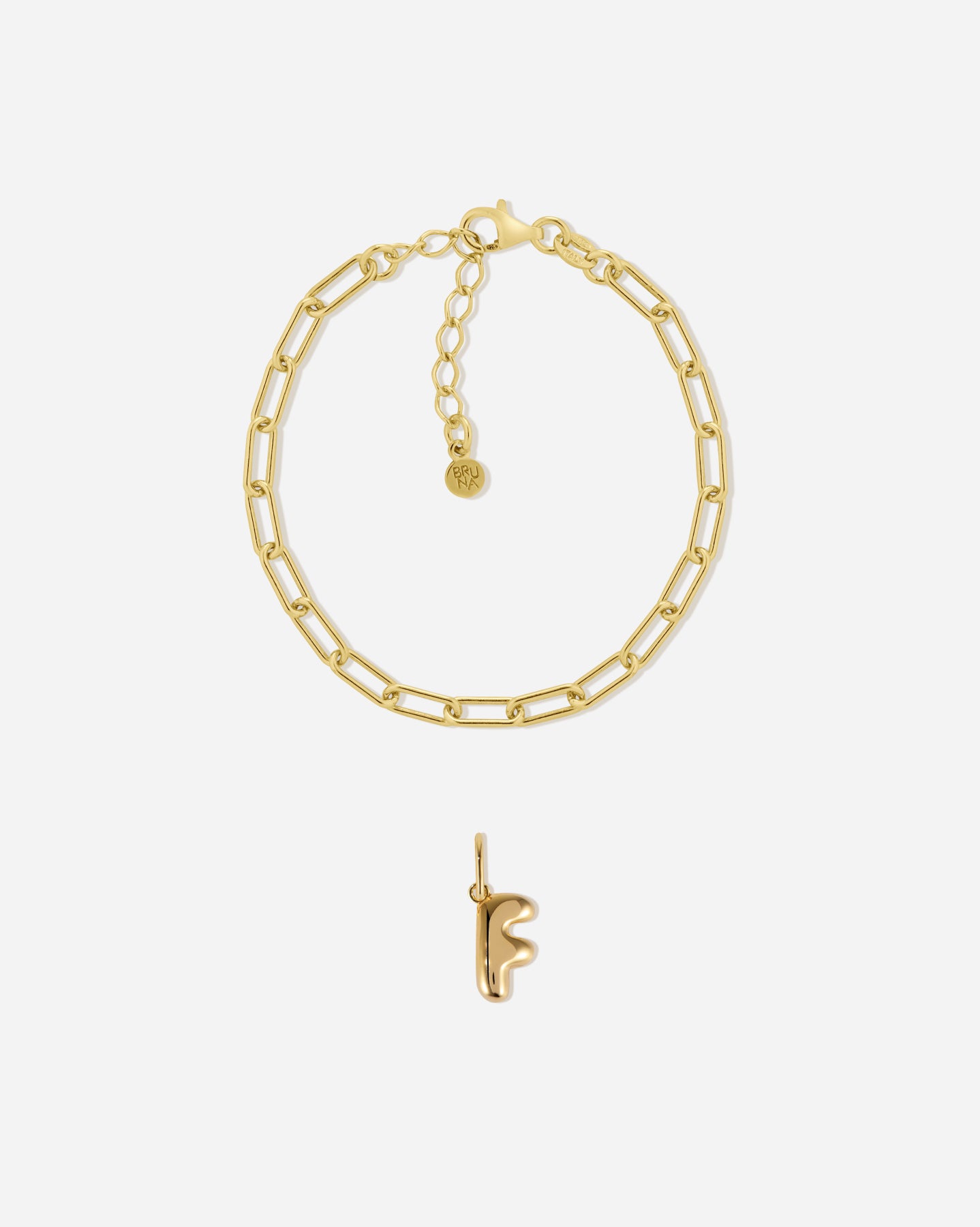 F / 18k Gold Vermeil