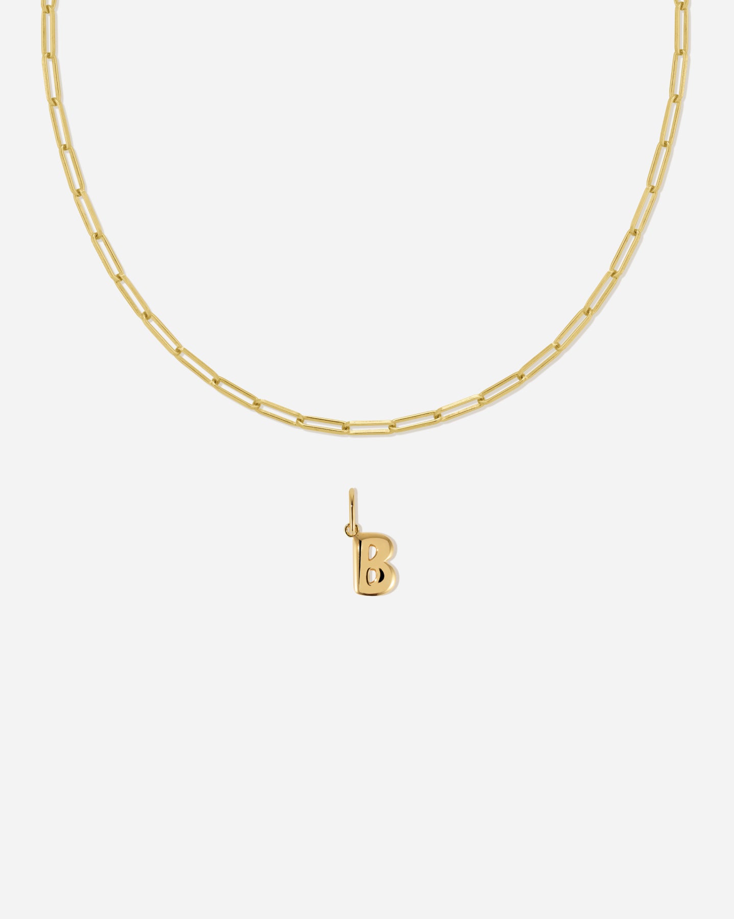 B / 18k Gold Vermeil