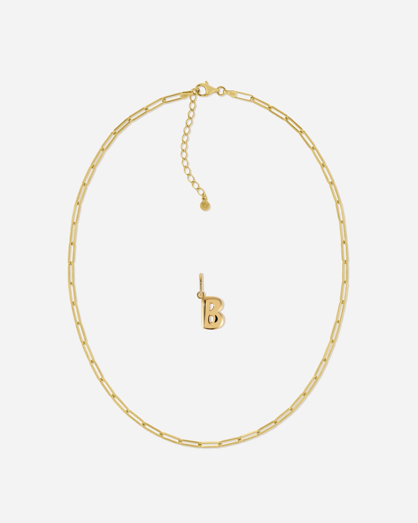 B / 18k Gold Vermeil