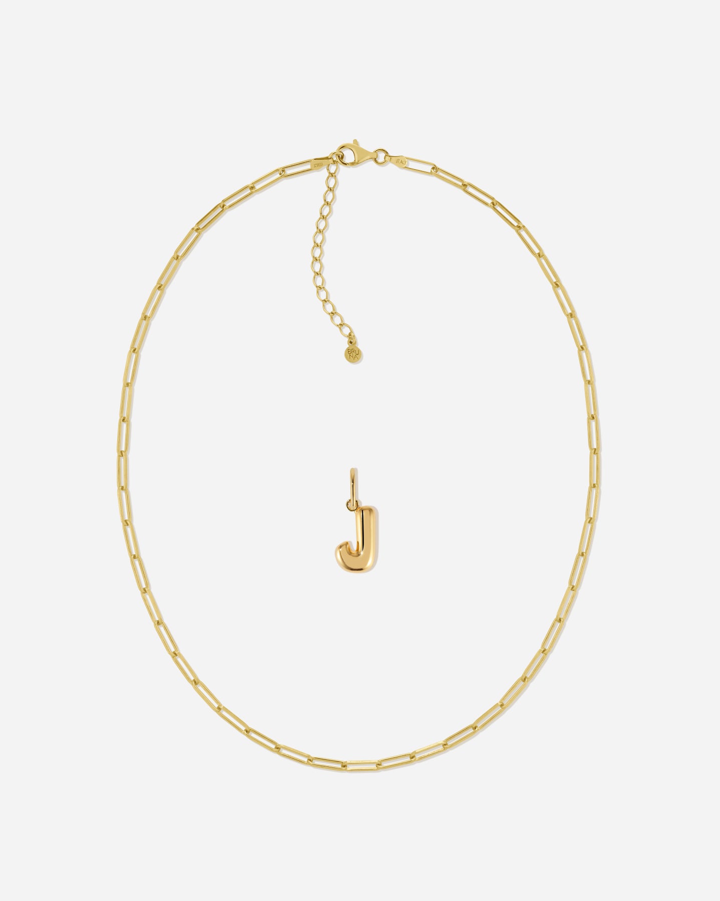 J / 18k Gold Vermeil