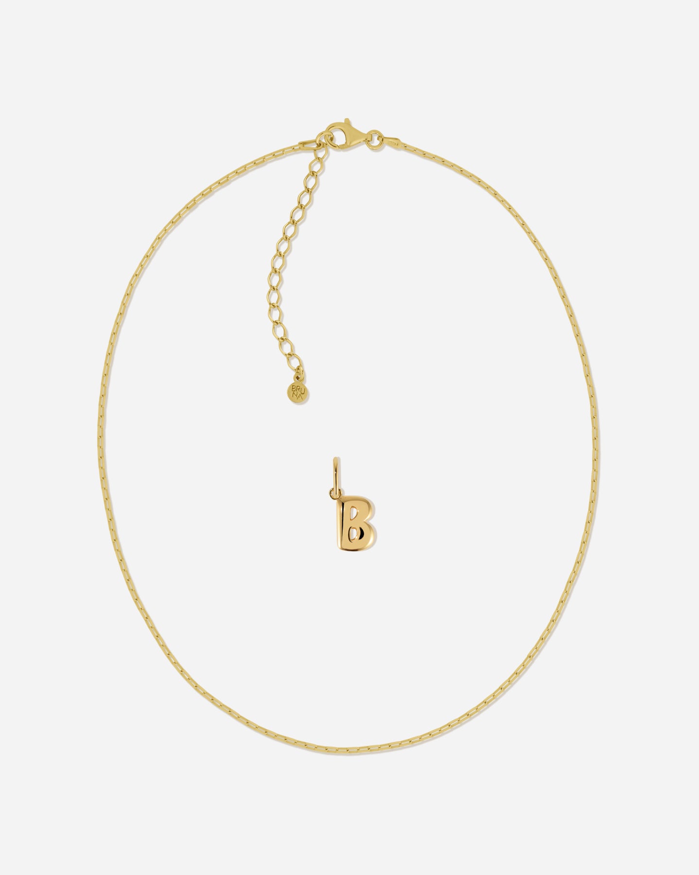 B / 18k Gold Vermeil