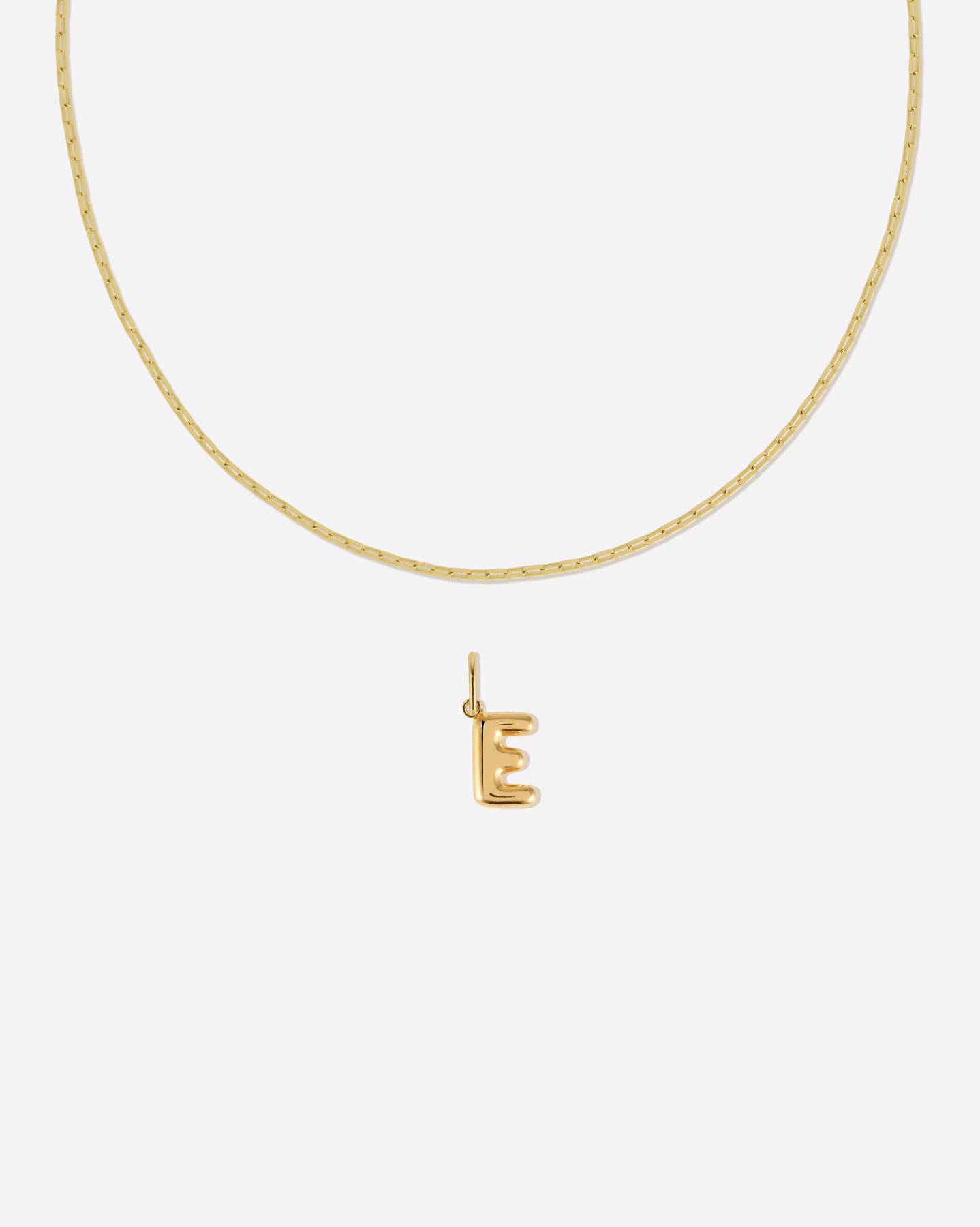 E / 18k Gold Vermeil