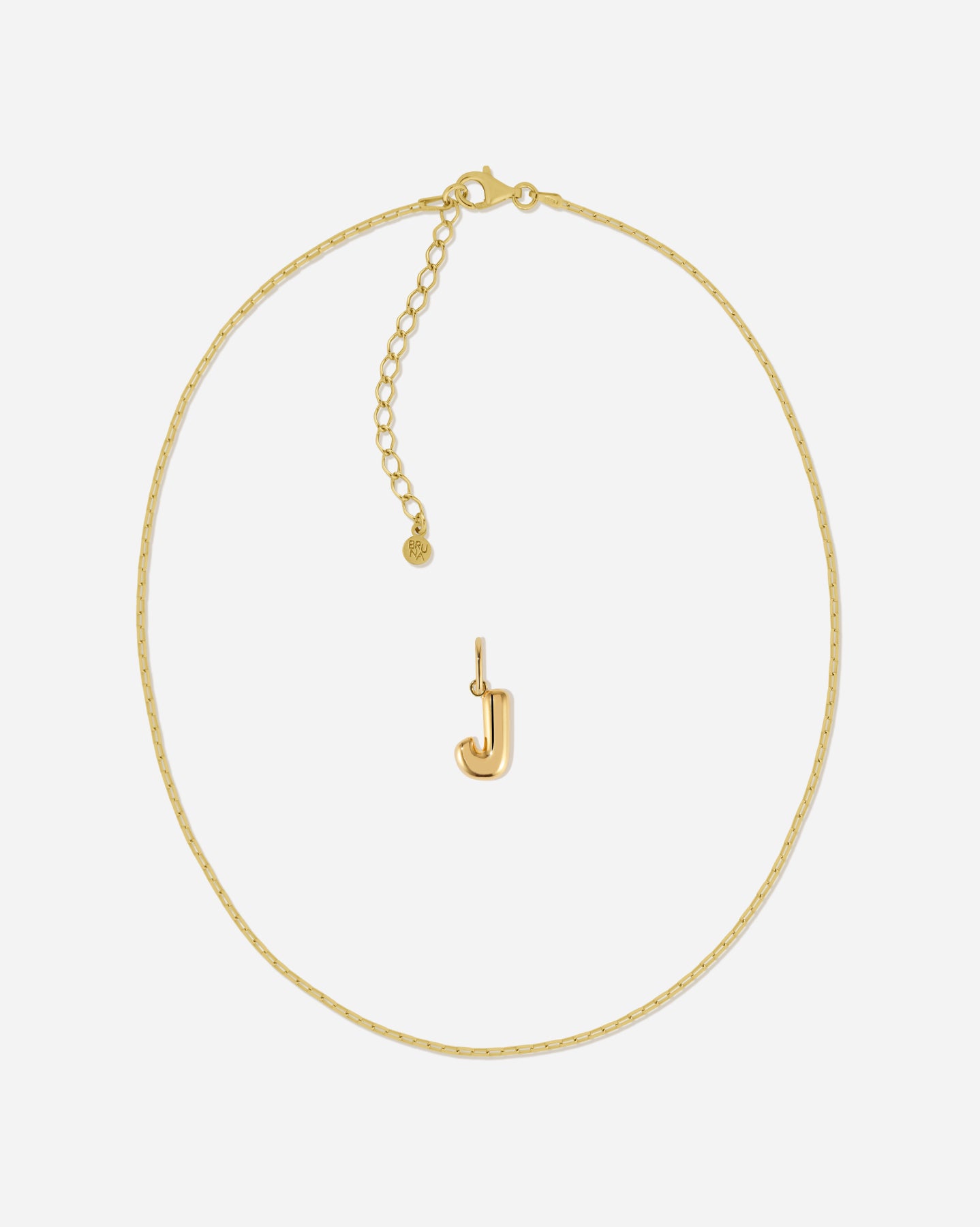 J / 18k Gold Vermeil