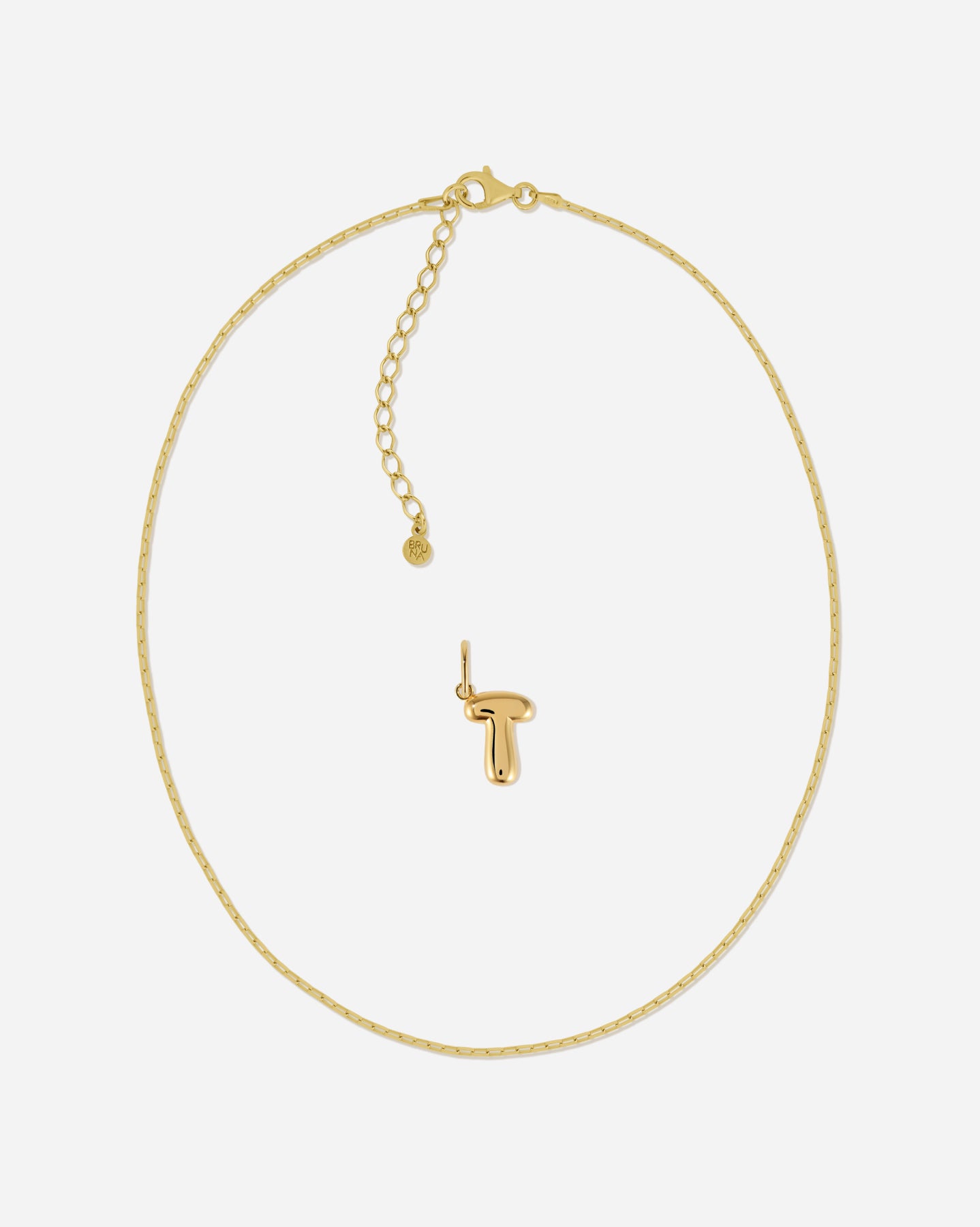 T / 18k Gold Vermeil