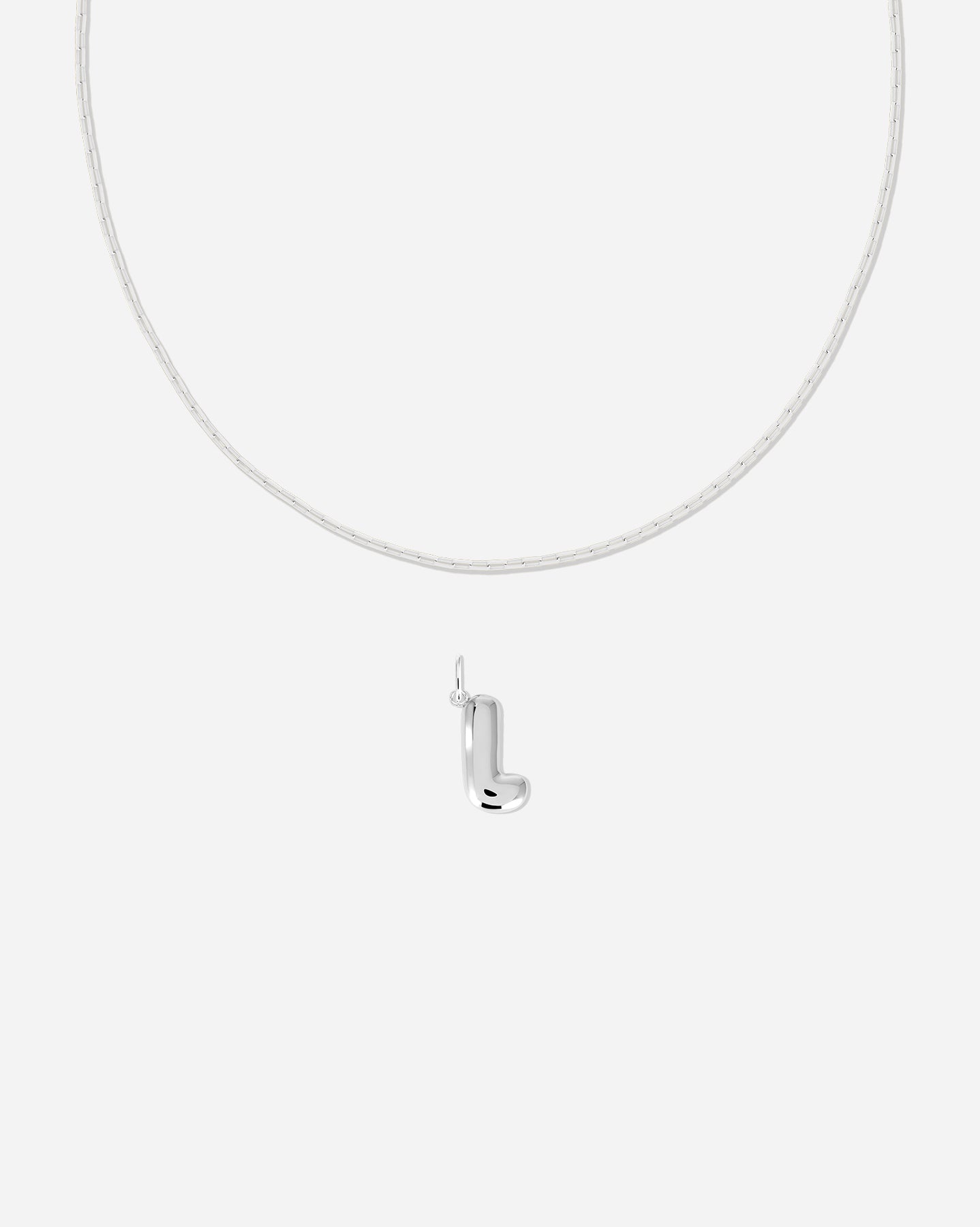 Bubble Letter Large Charm Set