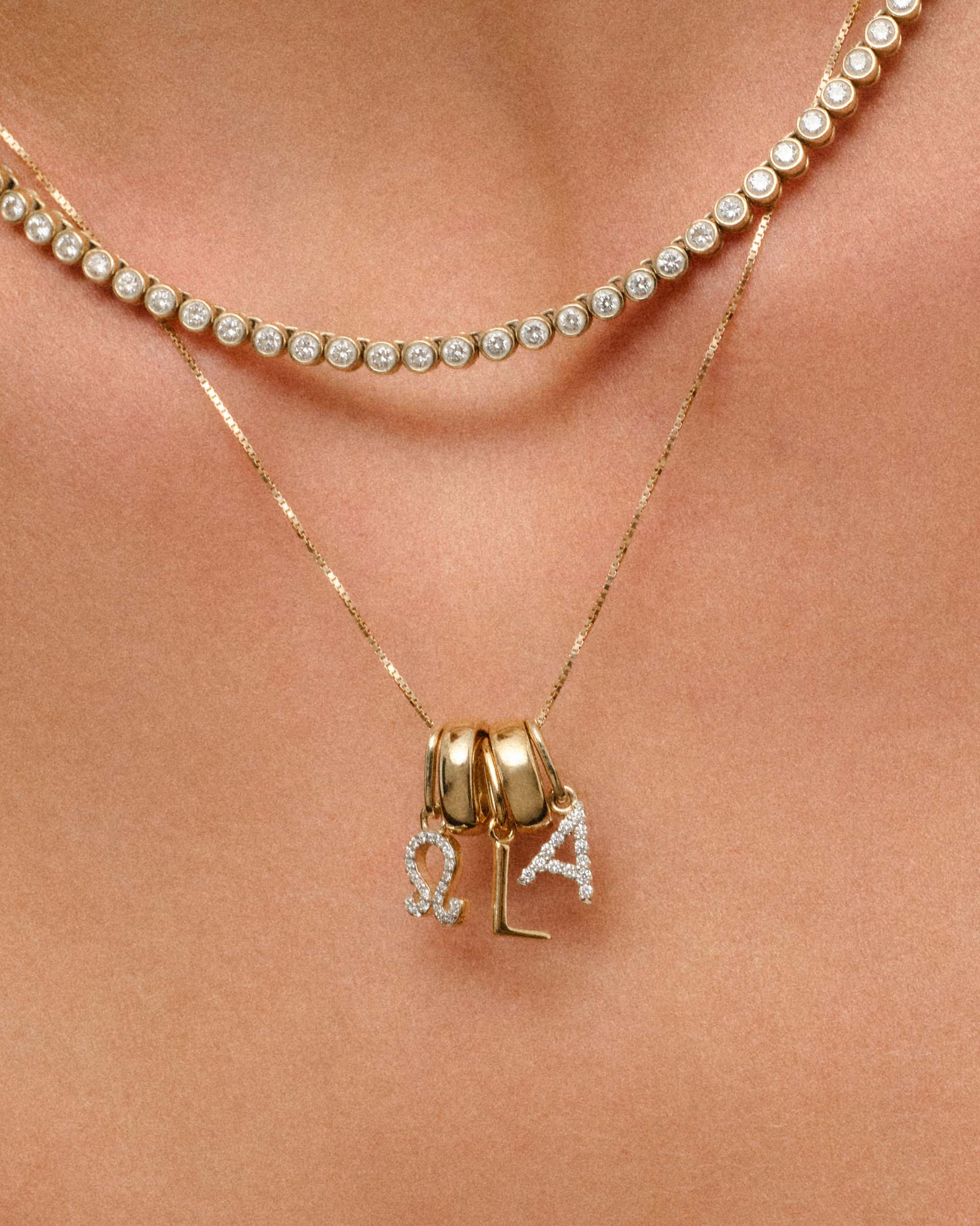 Letter Pendant Set