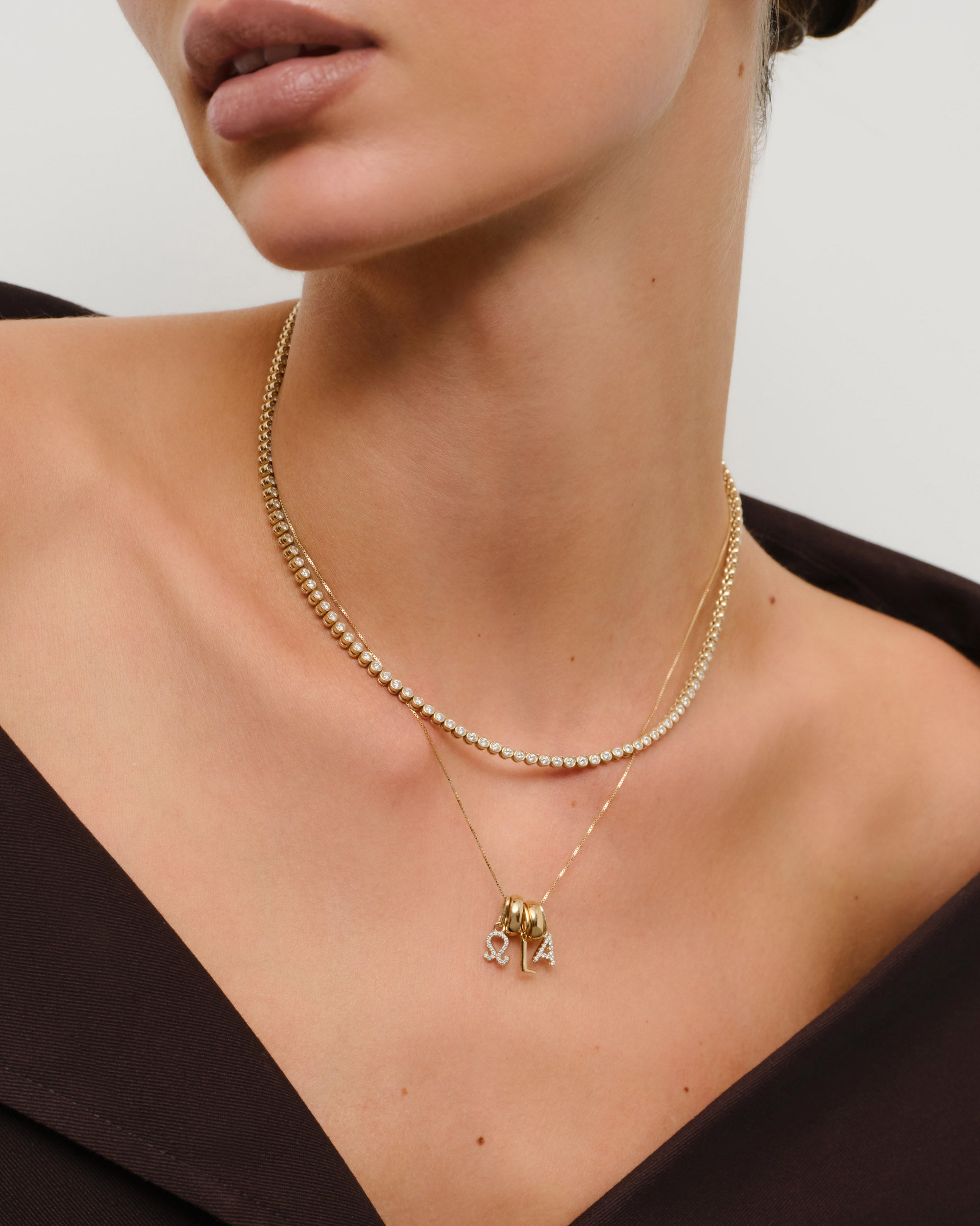 Letter Pendant Set