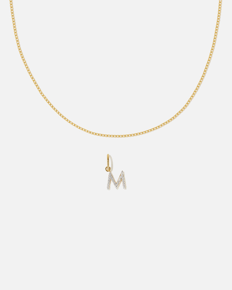 M / 14k Massivgold / Laborgezüchtete Diamanten