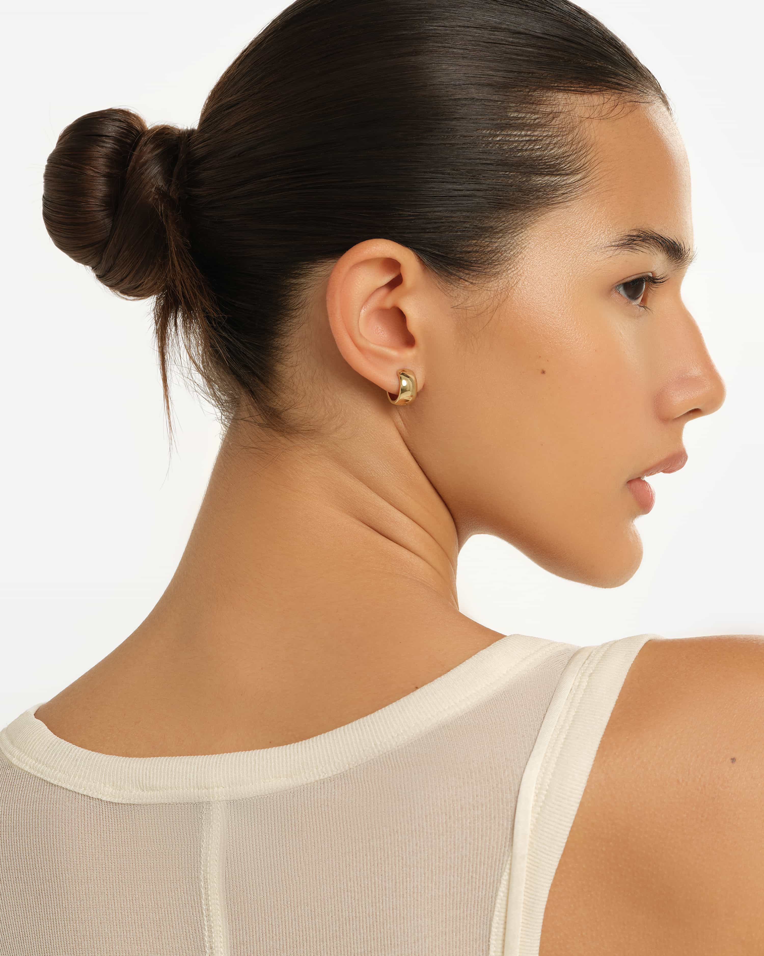 Manza Small Hoops