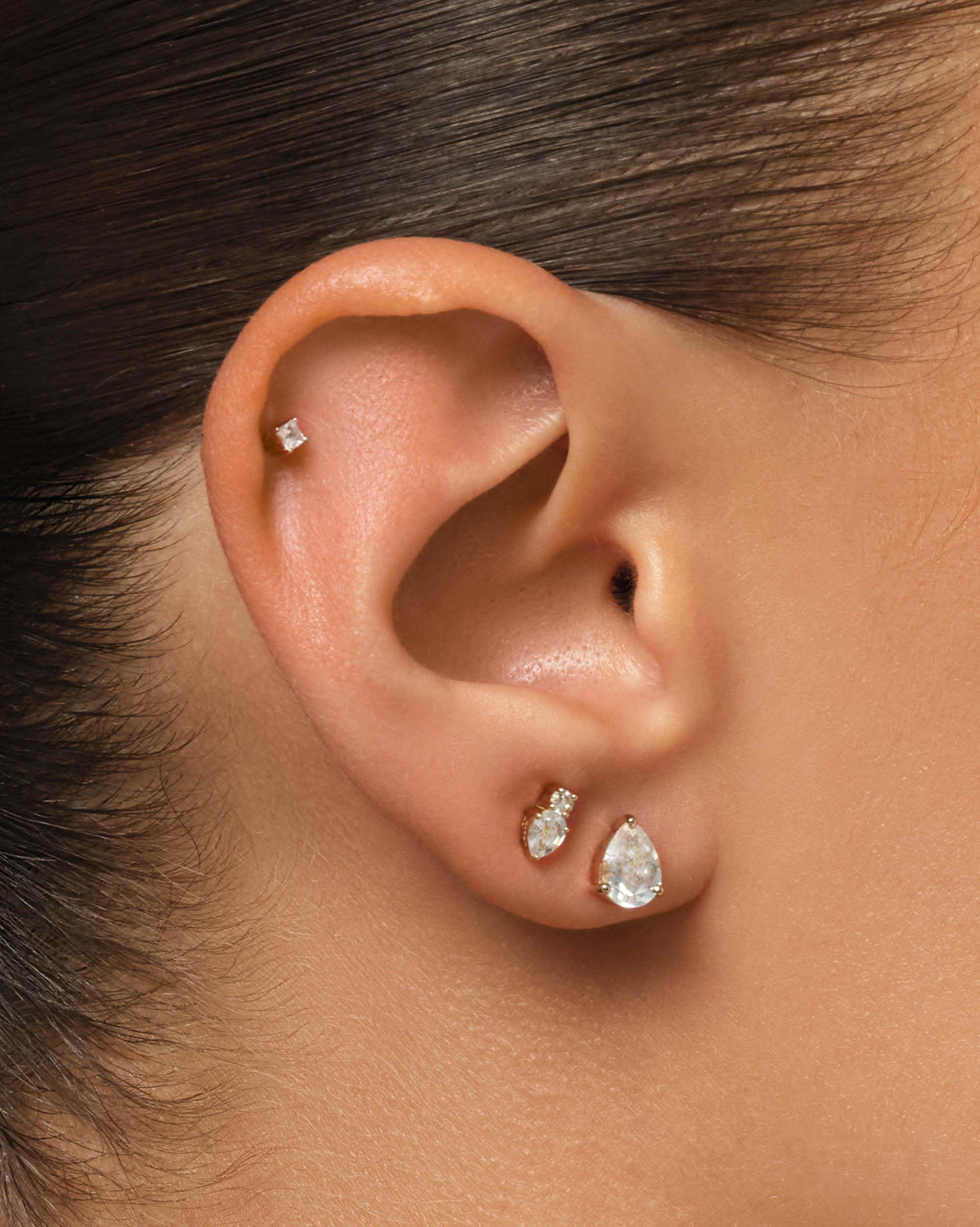 Mesola Topaz Earrings Set