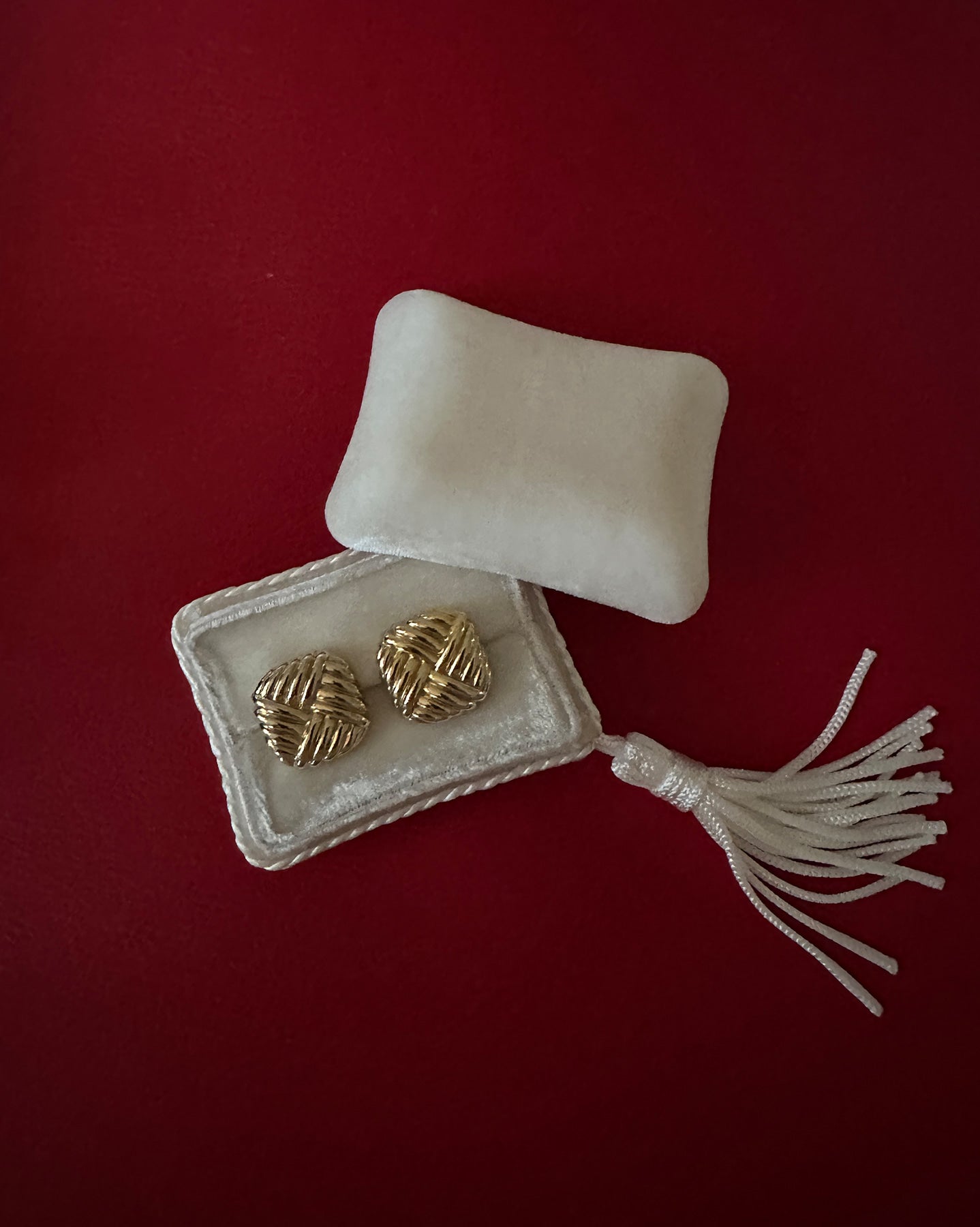 Mini Velvet Jewelry Pouch