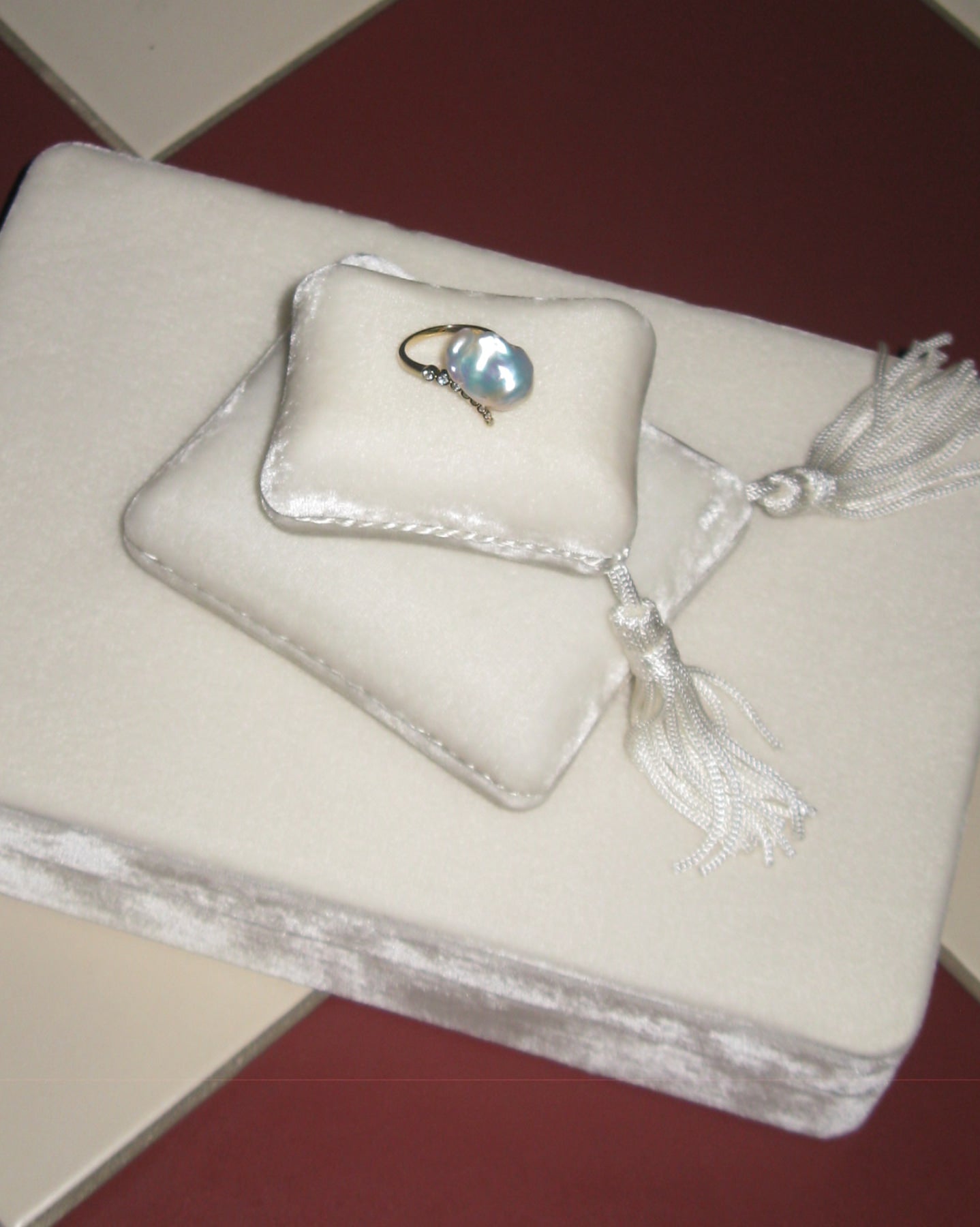 Mini Velvet Jewelry Pouch