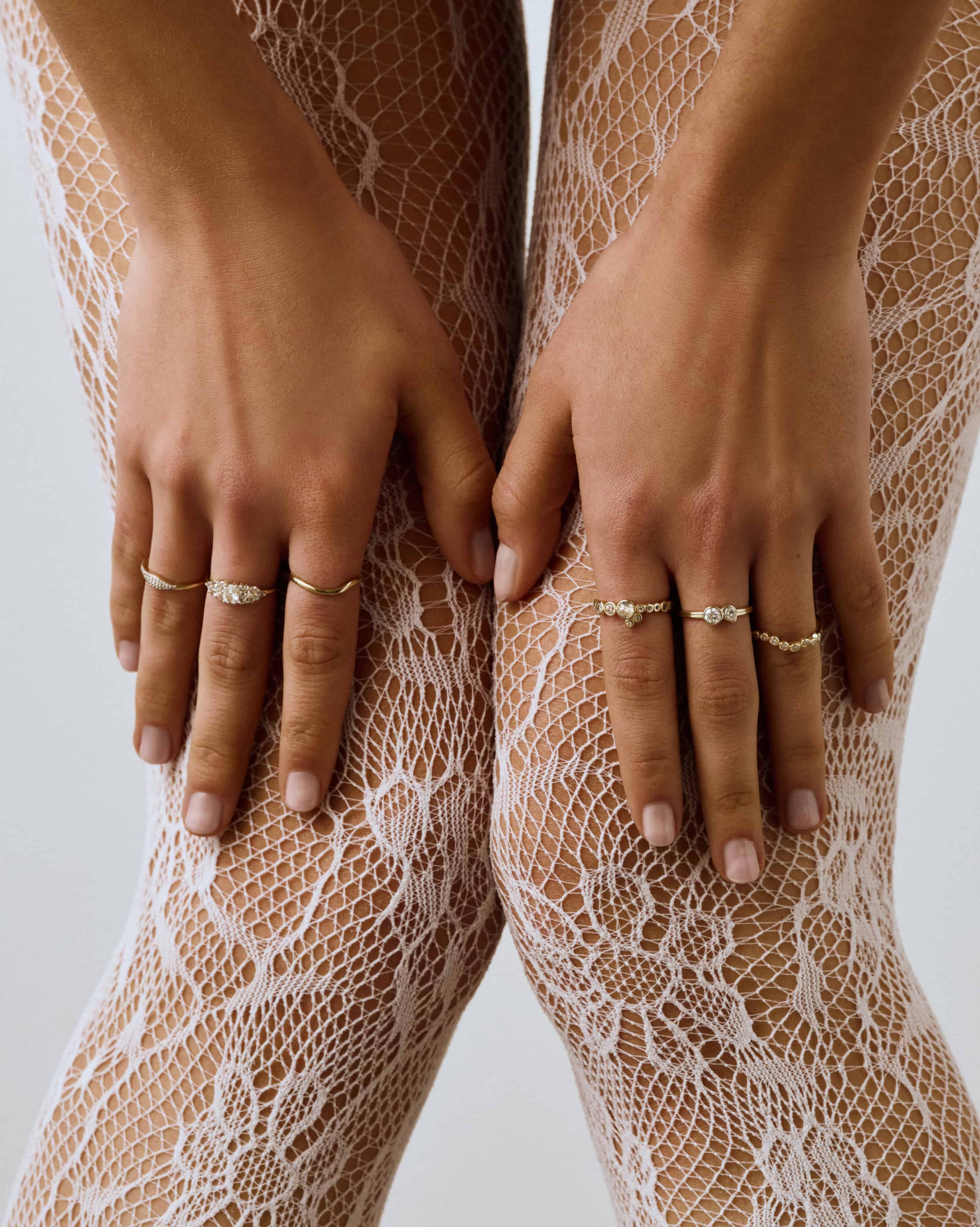 Occhio 14k Gold Ring