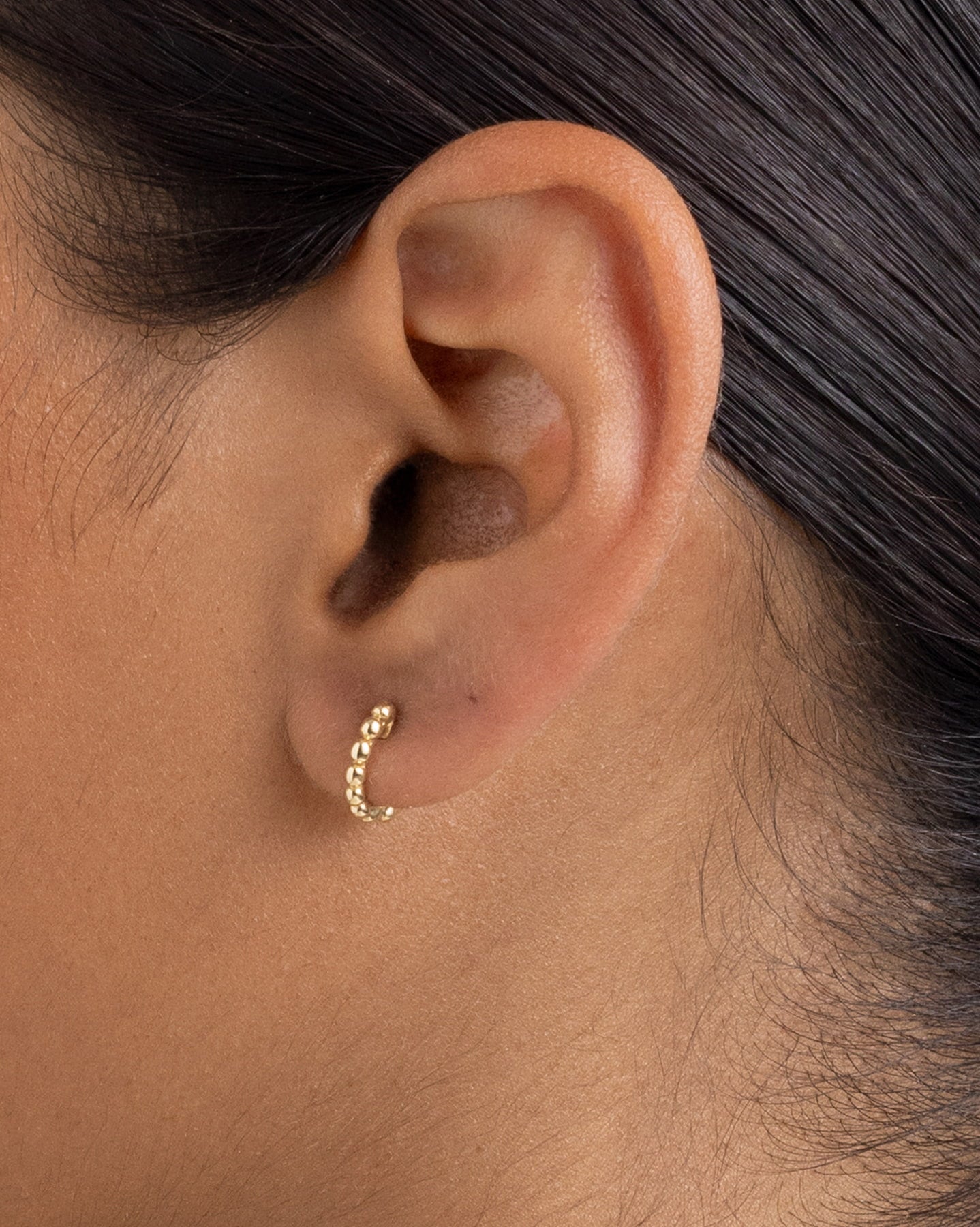 Samos 14k Gold Hoops