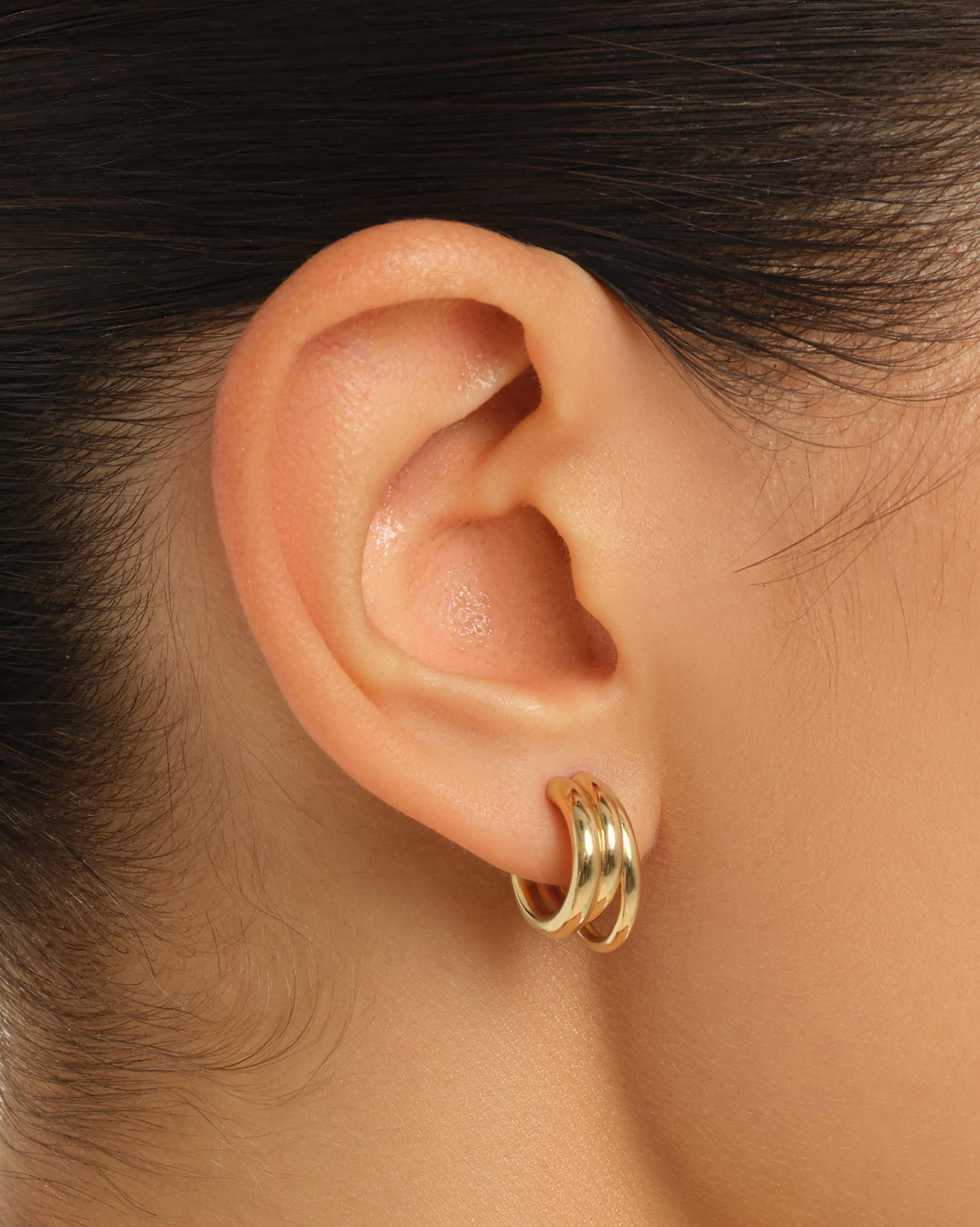 Triolo Medium Hoops