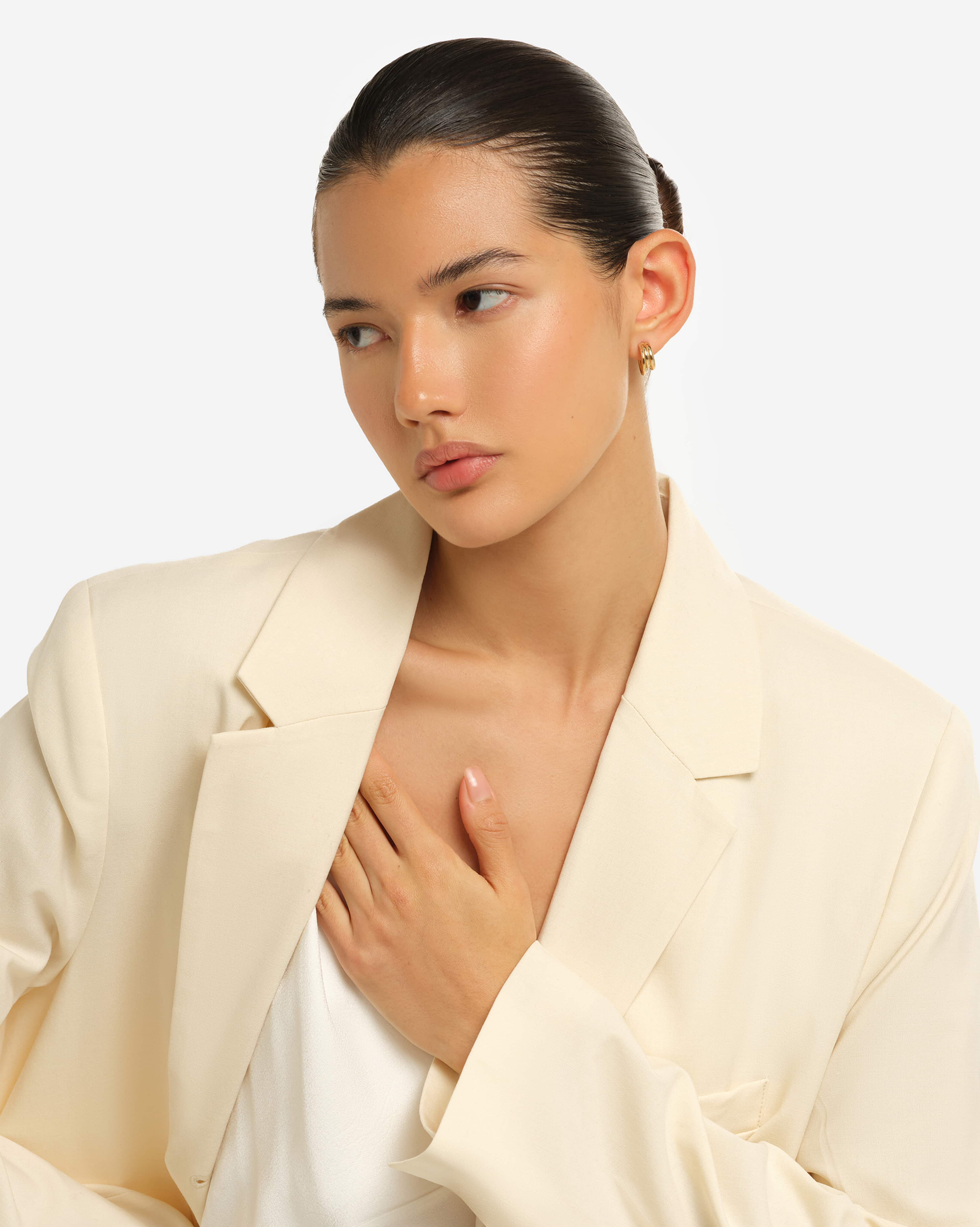 Triolo Medium Hoops