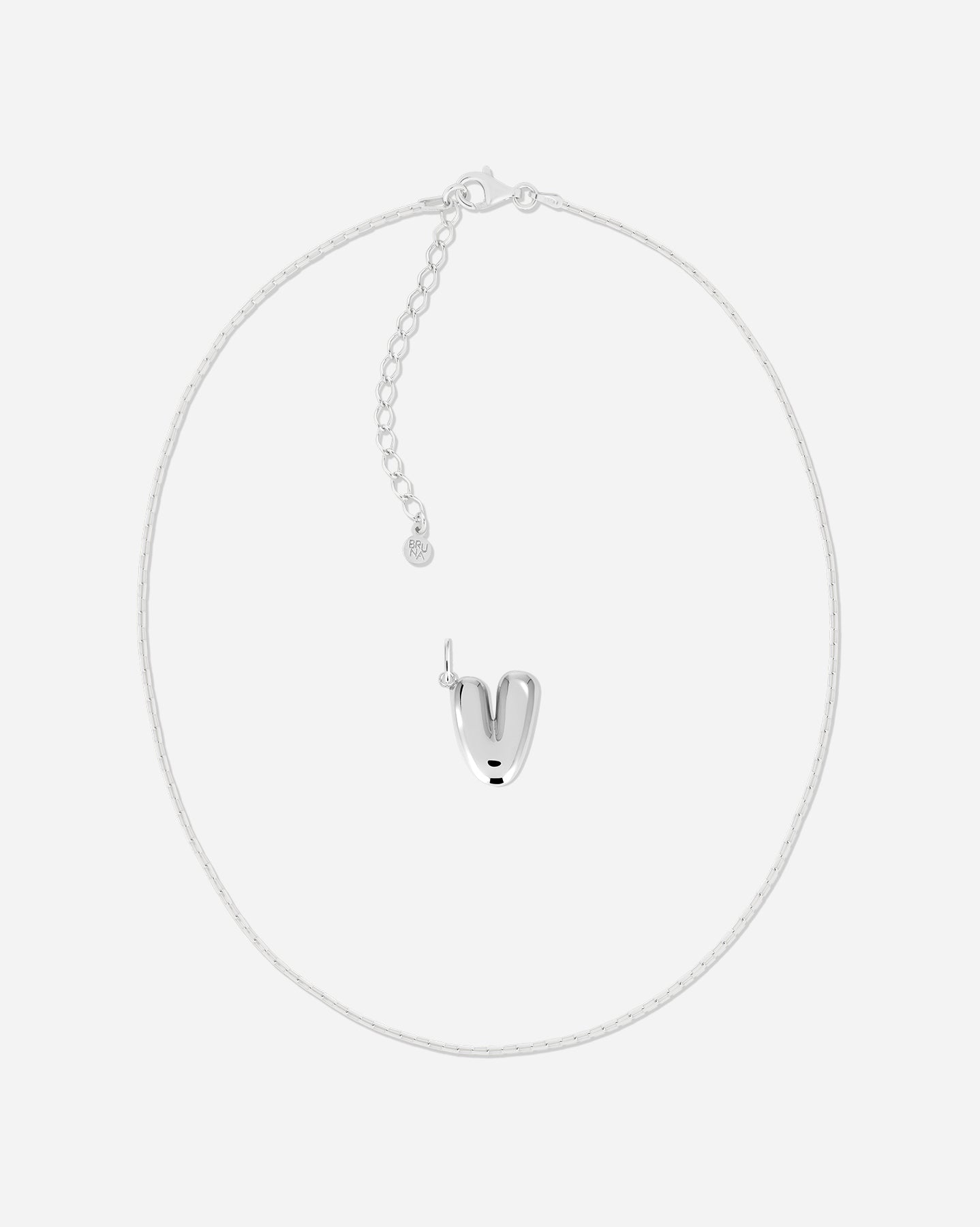 Bubble Letter Large Charm Set