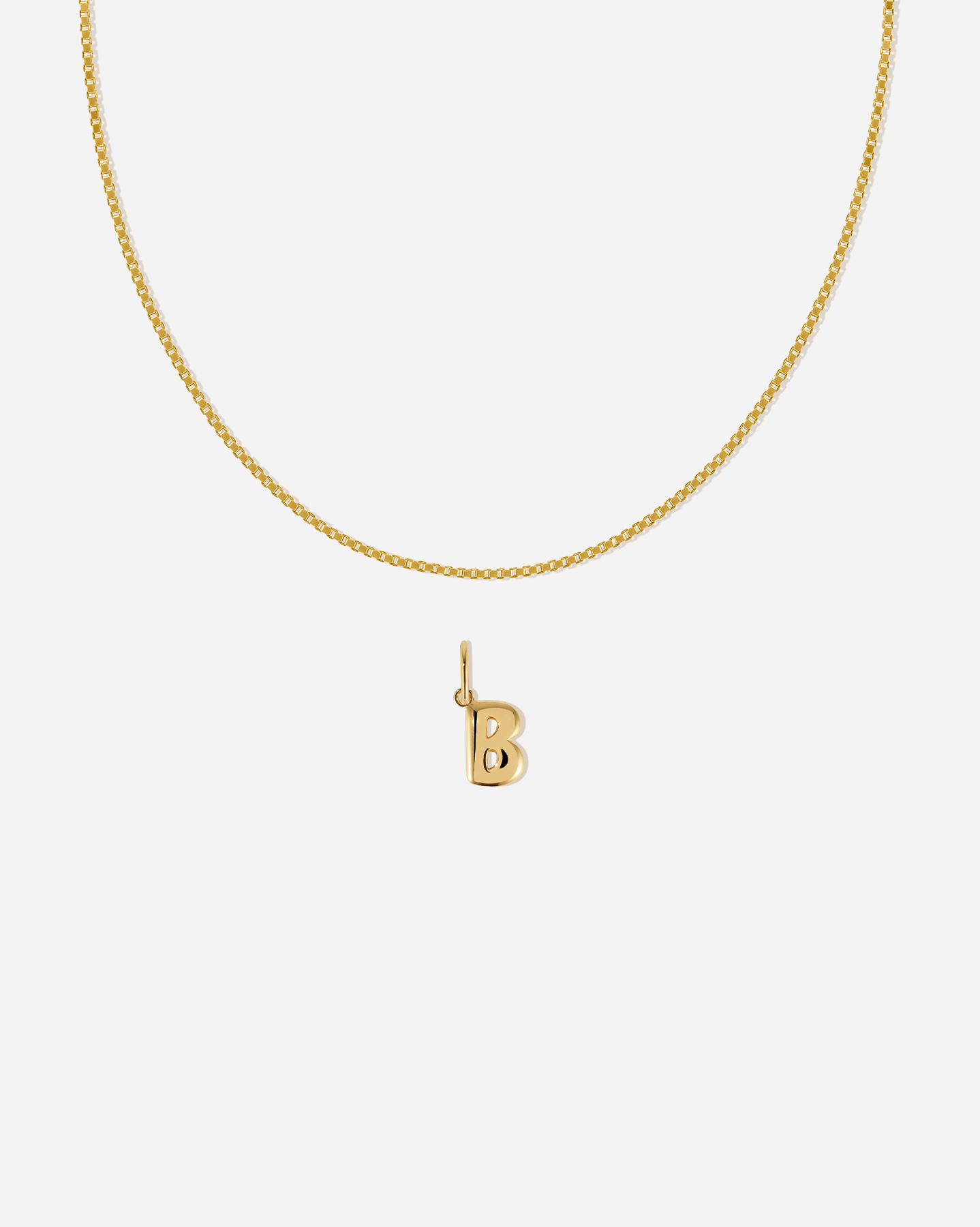 B / 18k Gold Vermeil