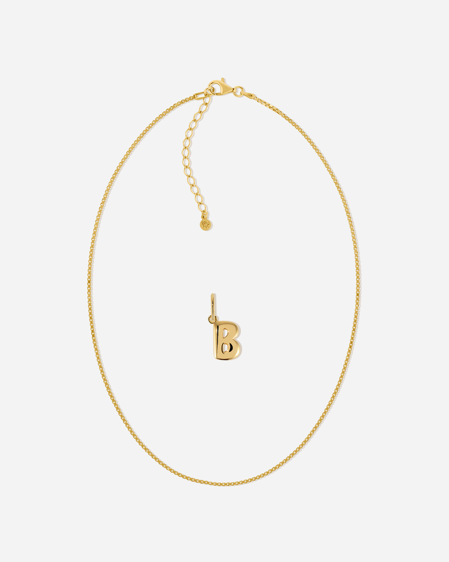 B / 18k Gold Vermeil