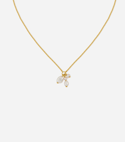 BRUNA The Label Necklace 18k Gold Vermeil / Perlen Airelles Necklace