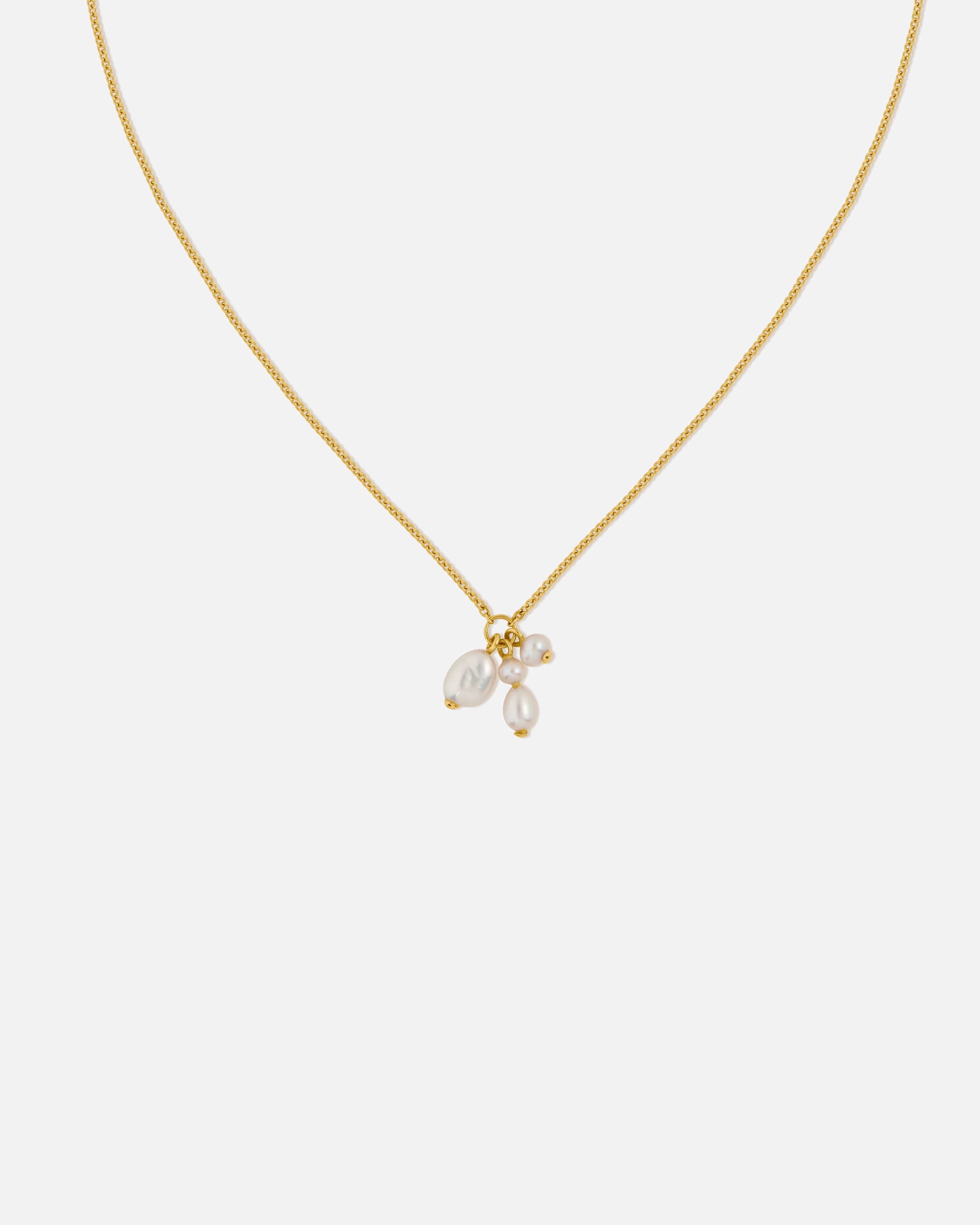 BRUNA The Label Necklace 18k Gold Vermeil / Perlen Airelles Necklace