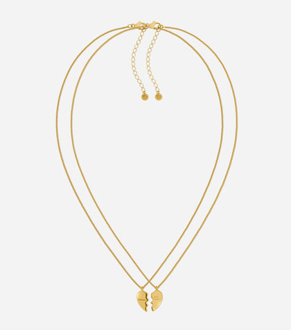 BRUNA The Label Necklace 18k Gold Vermeil Amie Necklace Set