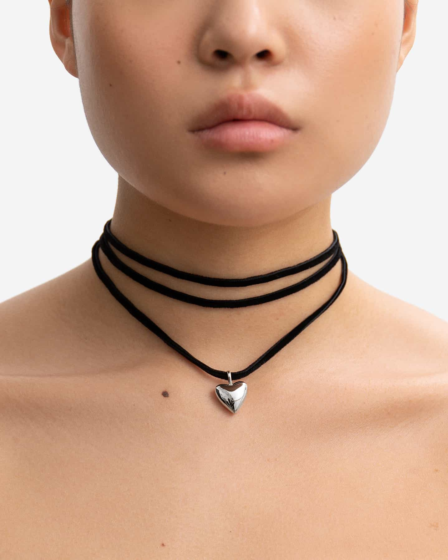 BRUNA The Label Necklace Amore Velvet Cord Necklace