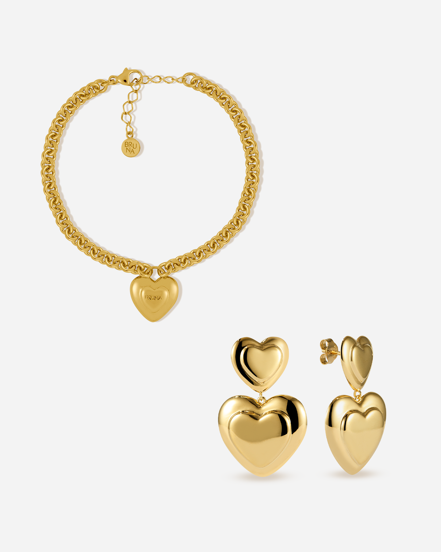 BRUNA The Label Sets 18k Gold Vermeil Anjou Set