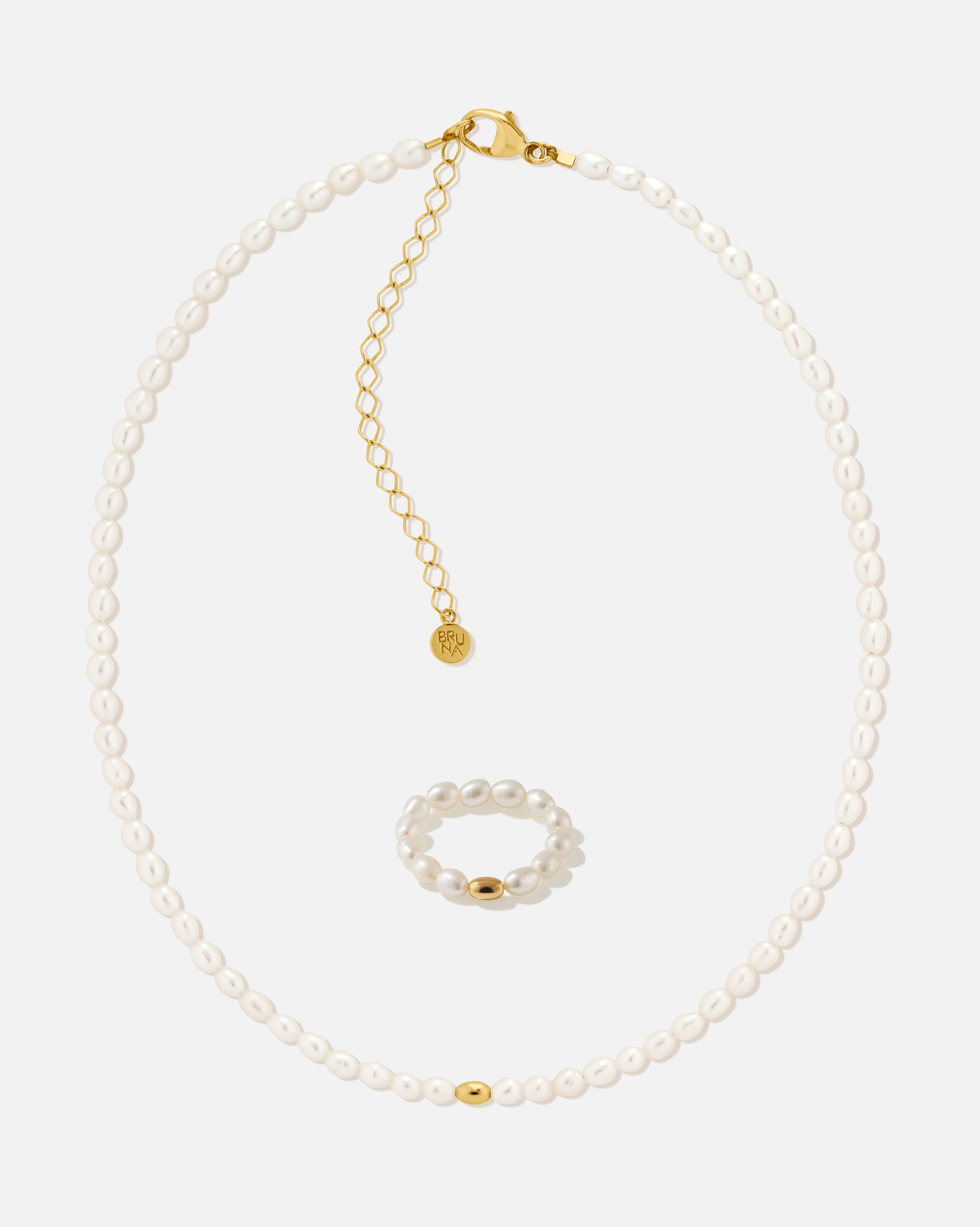 BRUNA The Label Sets 48-50 / 18k Gold Vermeil Antibes Choker Set