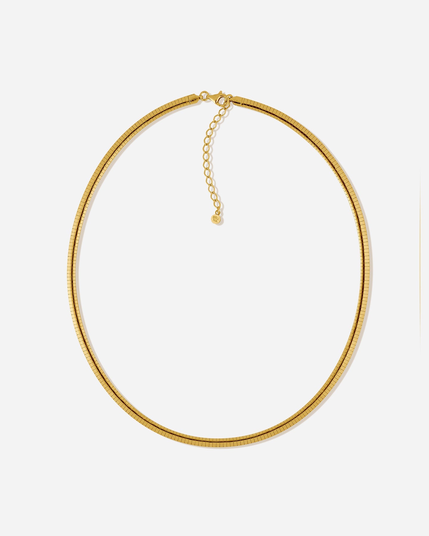 BRUNA The Label Necklace 18k Gold Vermeil Arno Necklace